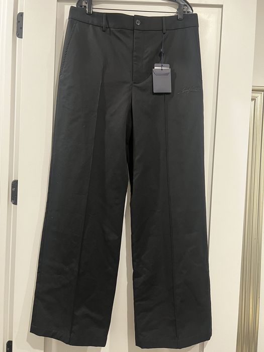 Louis Vuitton Signature Relaxed Pants Anthracite Fonce. Size 40