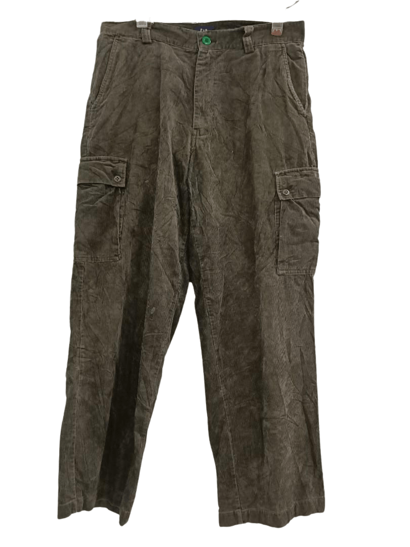 Gap GAP Corduroy Cargo Pant Size US 33 - 1 Thumbnail
