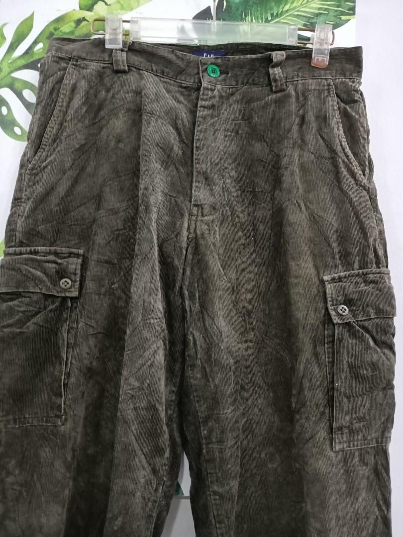Gap GAP Corduroy Cargo Pant Size US 33 - 2 Thumbnail