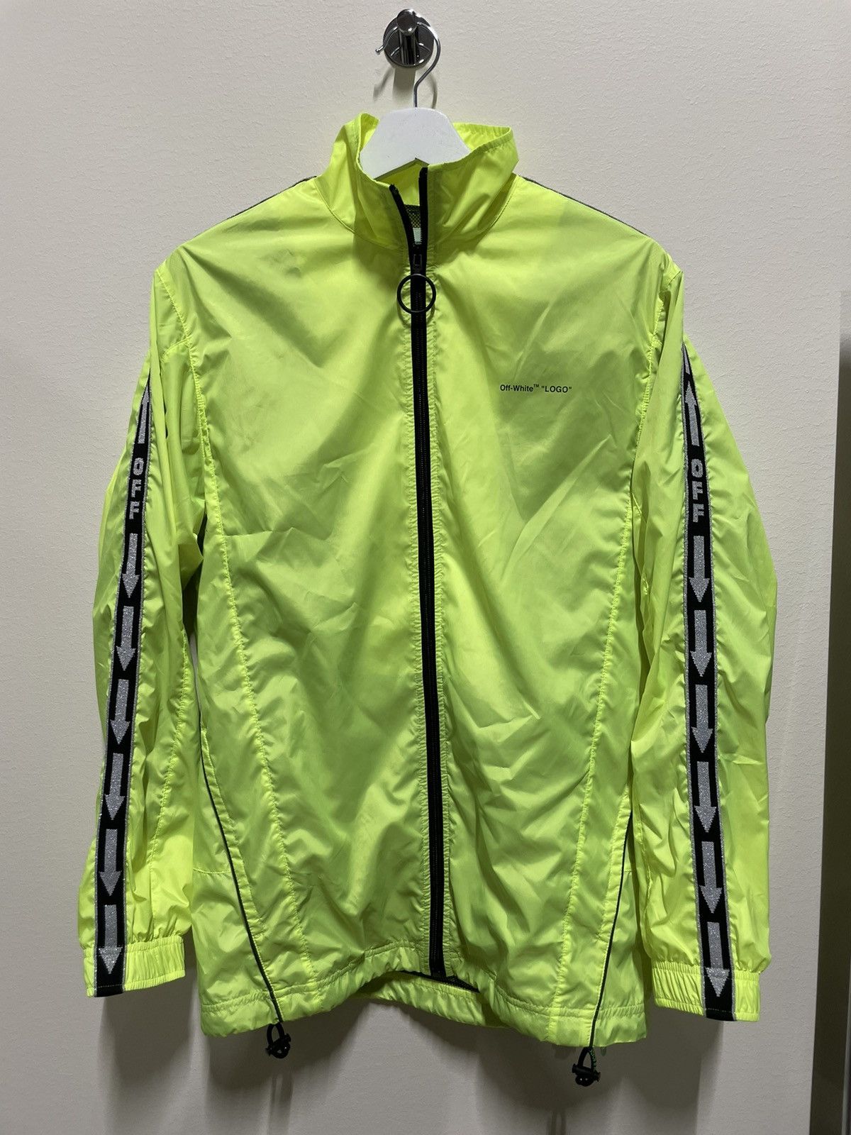 Off White Off White Arrows Neon Track Jacket 1000 Grailed