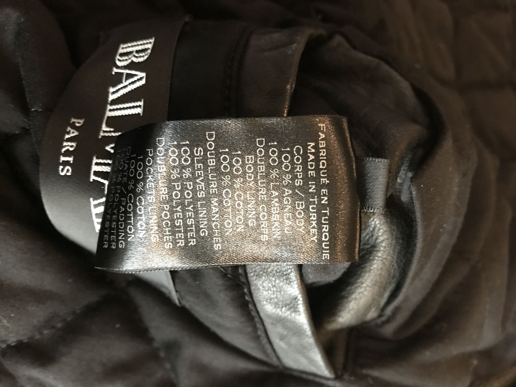 Balmain Balmain Leather Biker Jacket Size US XS / EU 42 / 0 - 4 Thumbnail