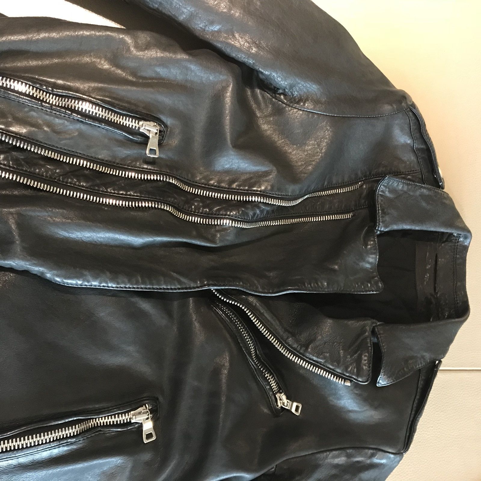 Balmain Balmain Leather Biker Jacket Size US XS / EU 42 / 0 - 6 Preview