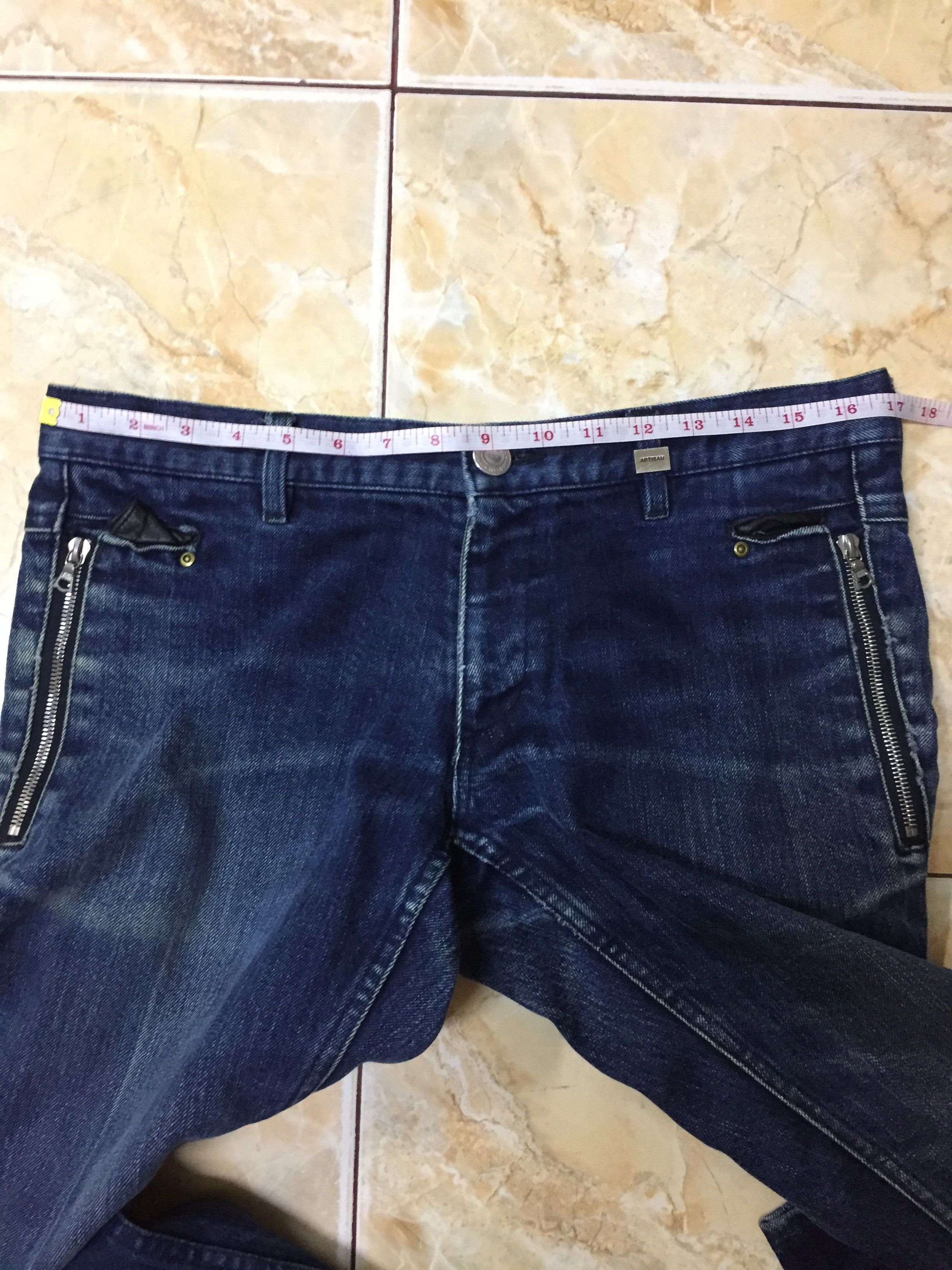 Japanese Brand Japanese brand vintage artisan jeans streetwear Size US 34 / EU 50 - 11 Thumbnail
