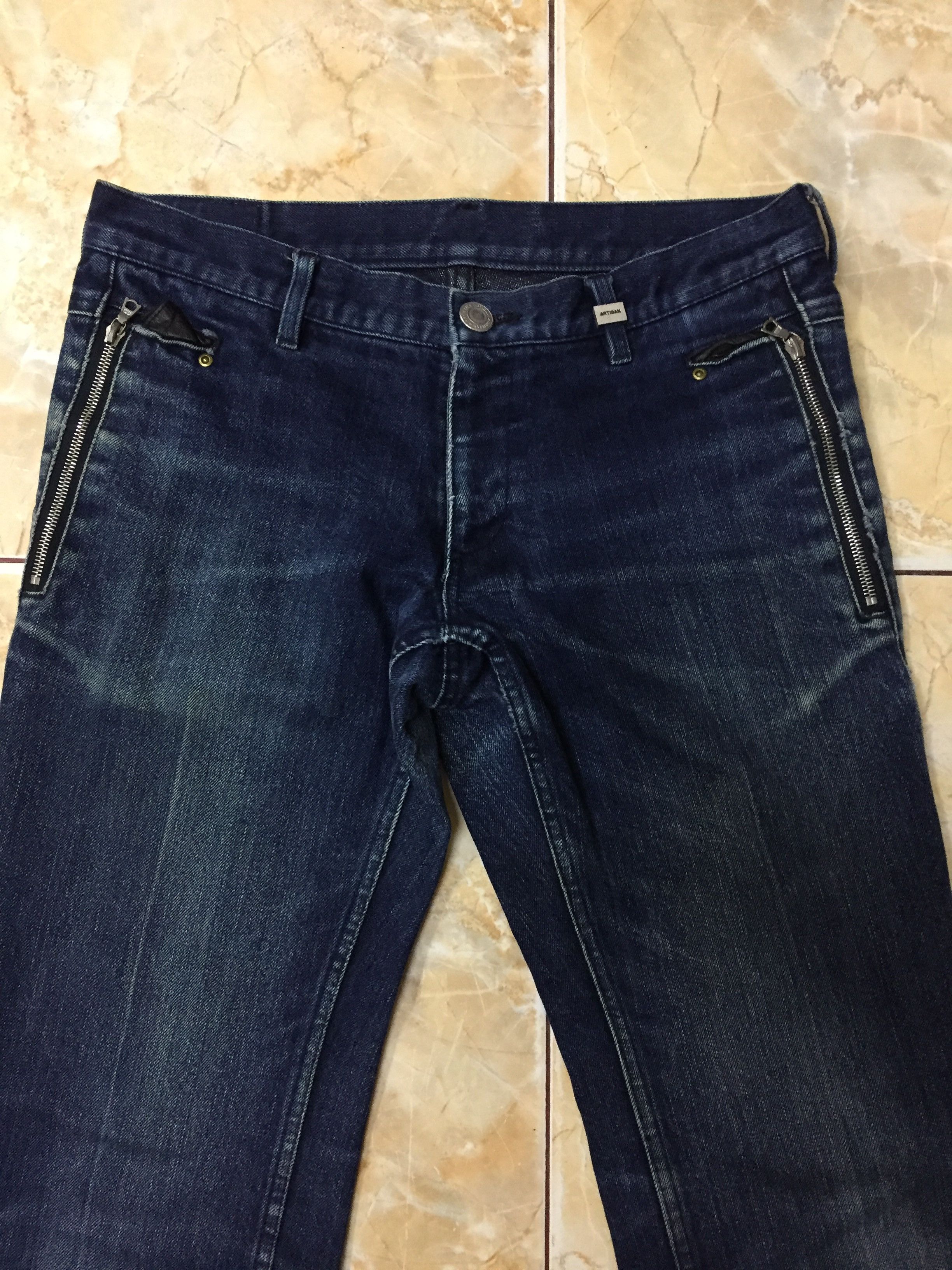 Japanese Brand Japanese brand vintage artisan jeans streetwear Size US 34 / EU 50 - 2 Thumbnail