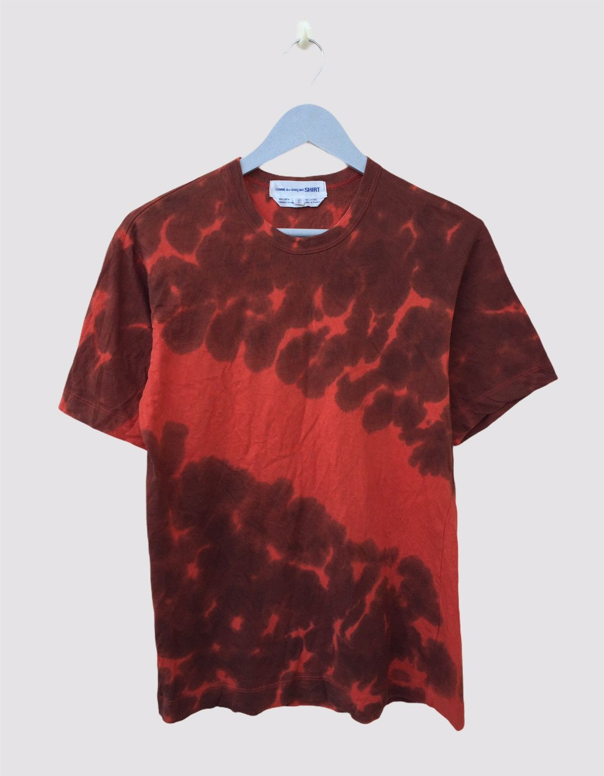 Comme des garcons tie dye shirt online