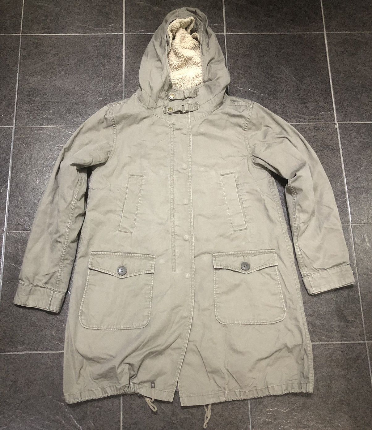 image of Shuca Global Work Parkas in Grey, Men's (Size Medium)