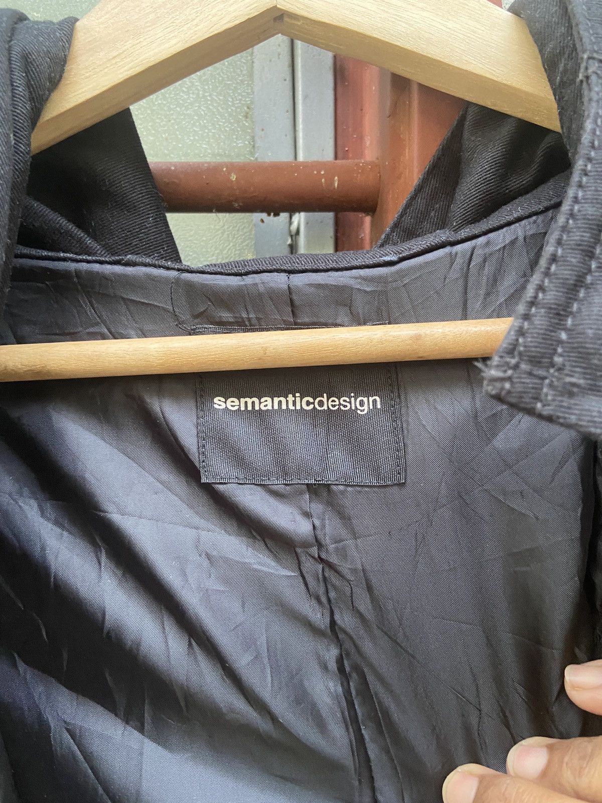 Japanese Brand Semantic Design Black Fishtail Parka Size US XL / EU 56 / 4 - 9 Thumbnail