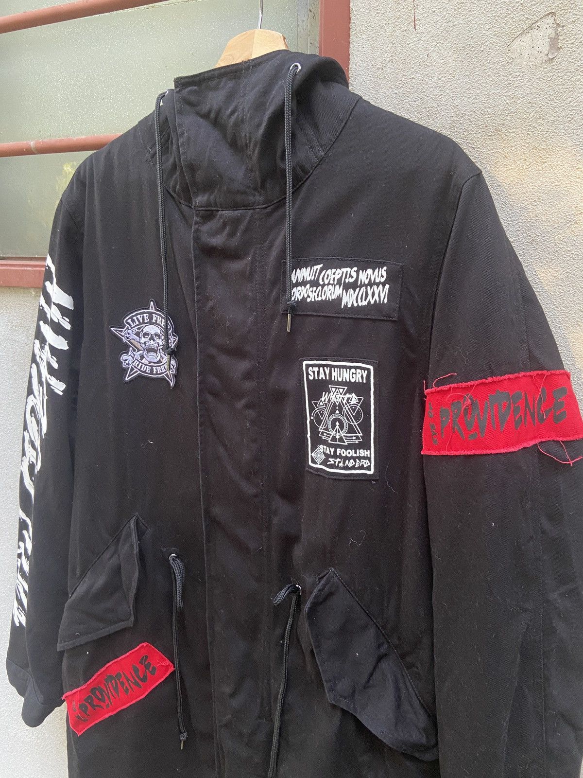 Japanese Brand Semantic Design Black Fishtail Parka Size US XL / EU 56 / 4 - 5 Thumbnail