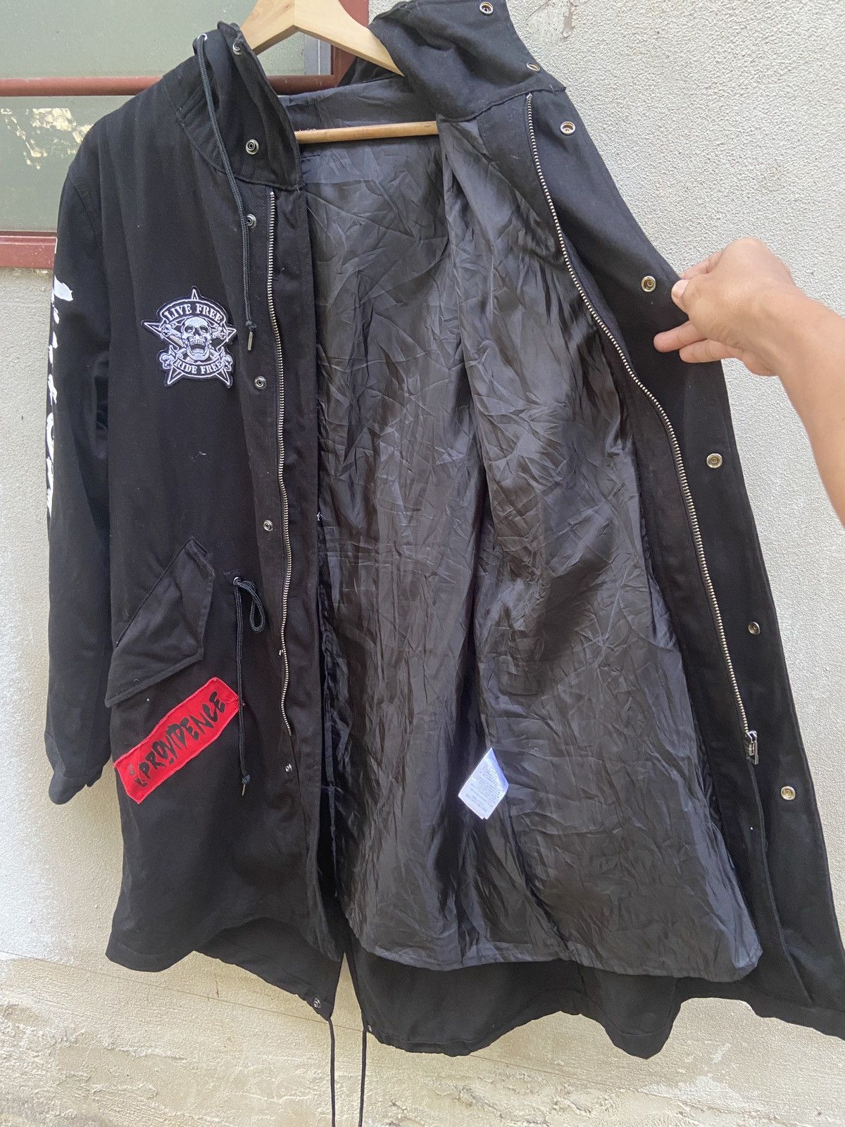Japanese Brand Semantic Design Black Fishtail Parka Size US XL / EU 56 / 4 - 8 Thumbnail