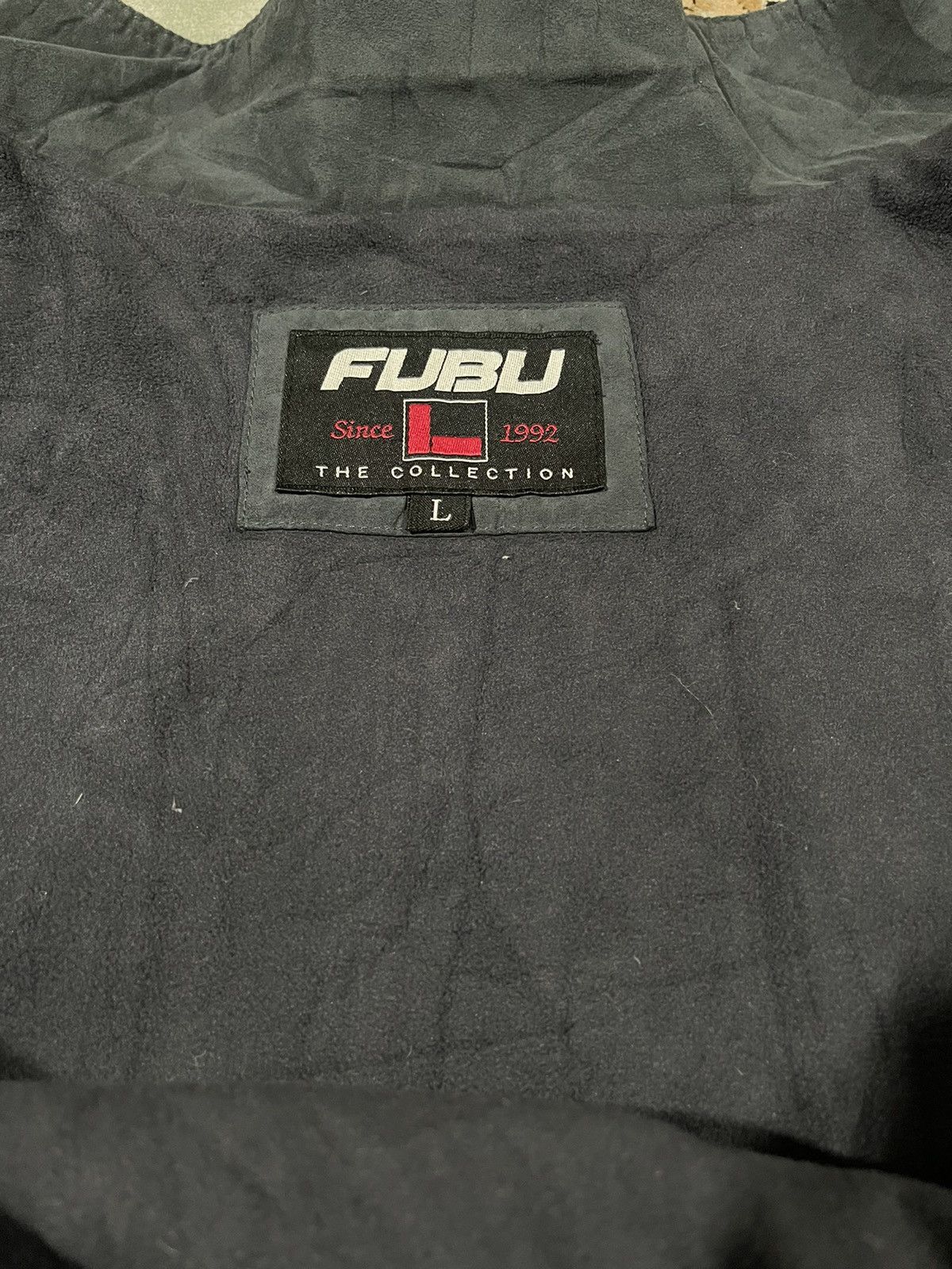 Fubu 90s❗️FUBU FOR US BY US VELVET HEAVY VEST MULTIPOCKET Size US L / EU 52-54 / 3 - 14 Thumbnail
