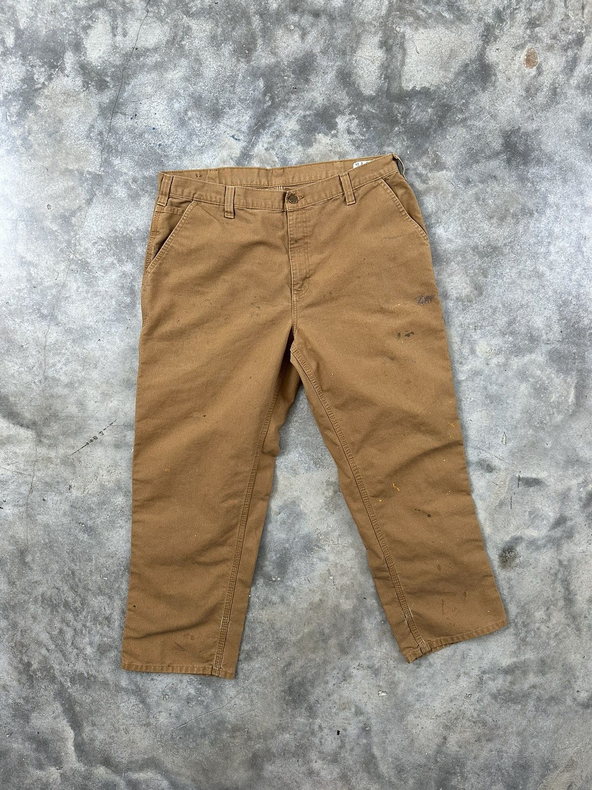 Carhartt Painter / Carpenter Brown Work Pants Sz. 38 x 30