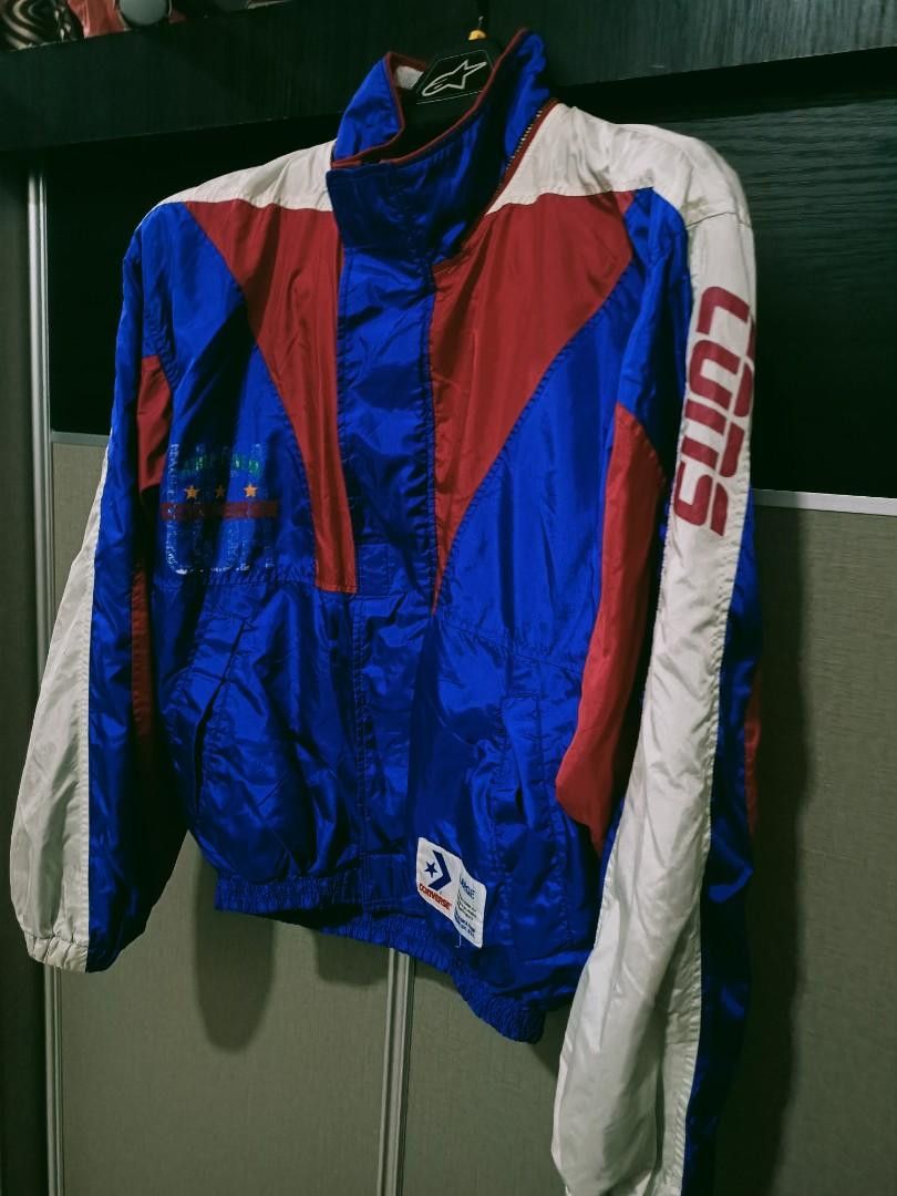 Converse × Vintage Vintage converse usa windbreaker jacket Size US L / EU 52-54 / 3 - 6 Thumbnail
