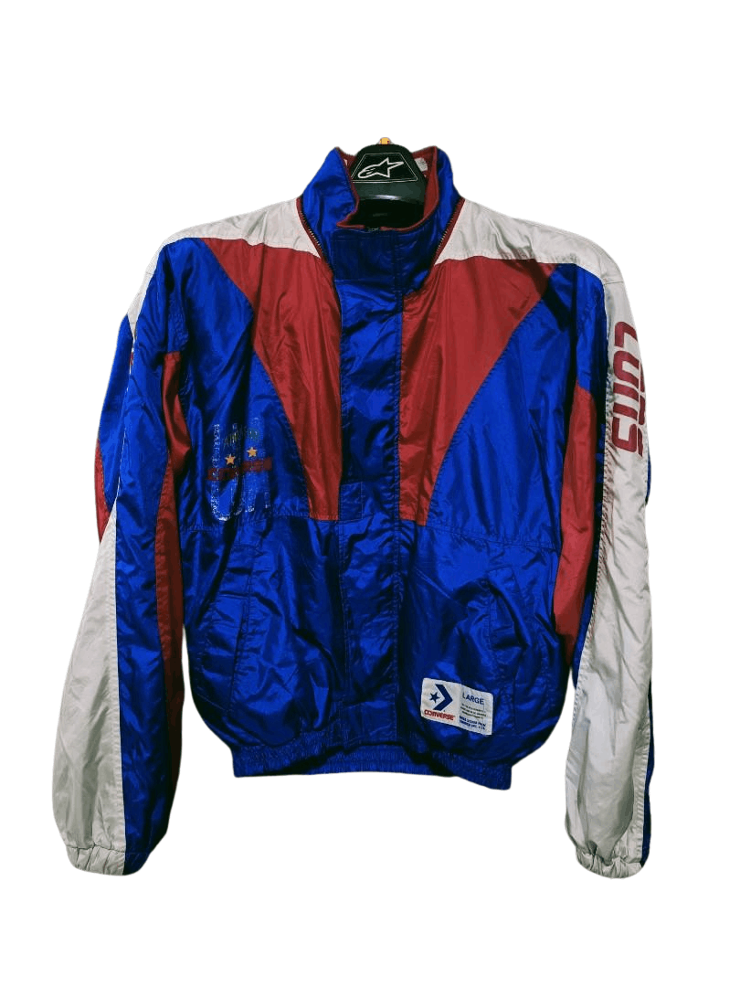 Converse × Vintage Vintage converse usa windbreaker jacket Size US L / EU 52-54 / 3 - 1 Thumbnail