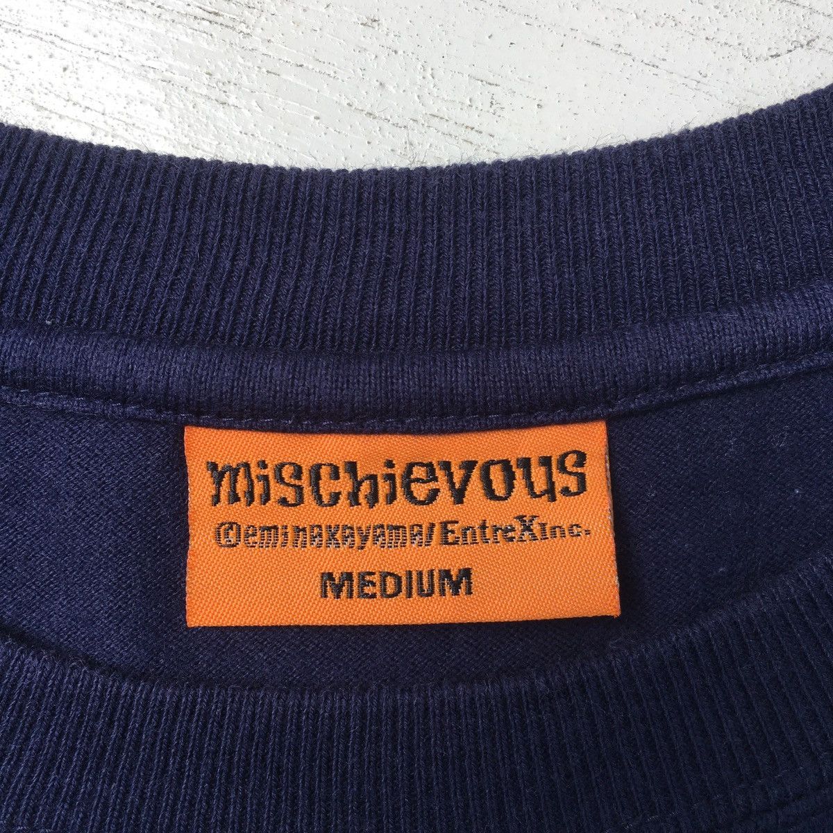 Japanese Brand MISCHIEVOUS T-SHIRT PUNK VERY RARE Size US M / EU 48-50 / 2 - 14 Thumbnail