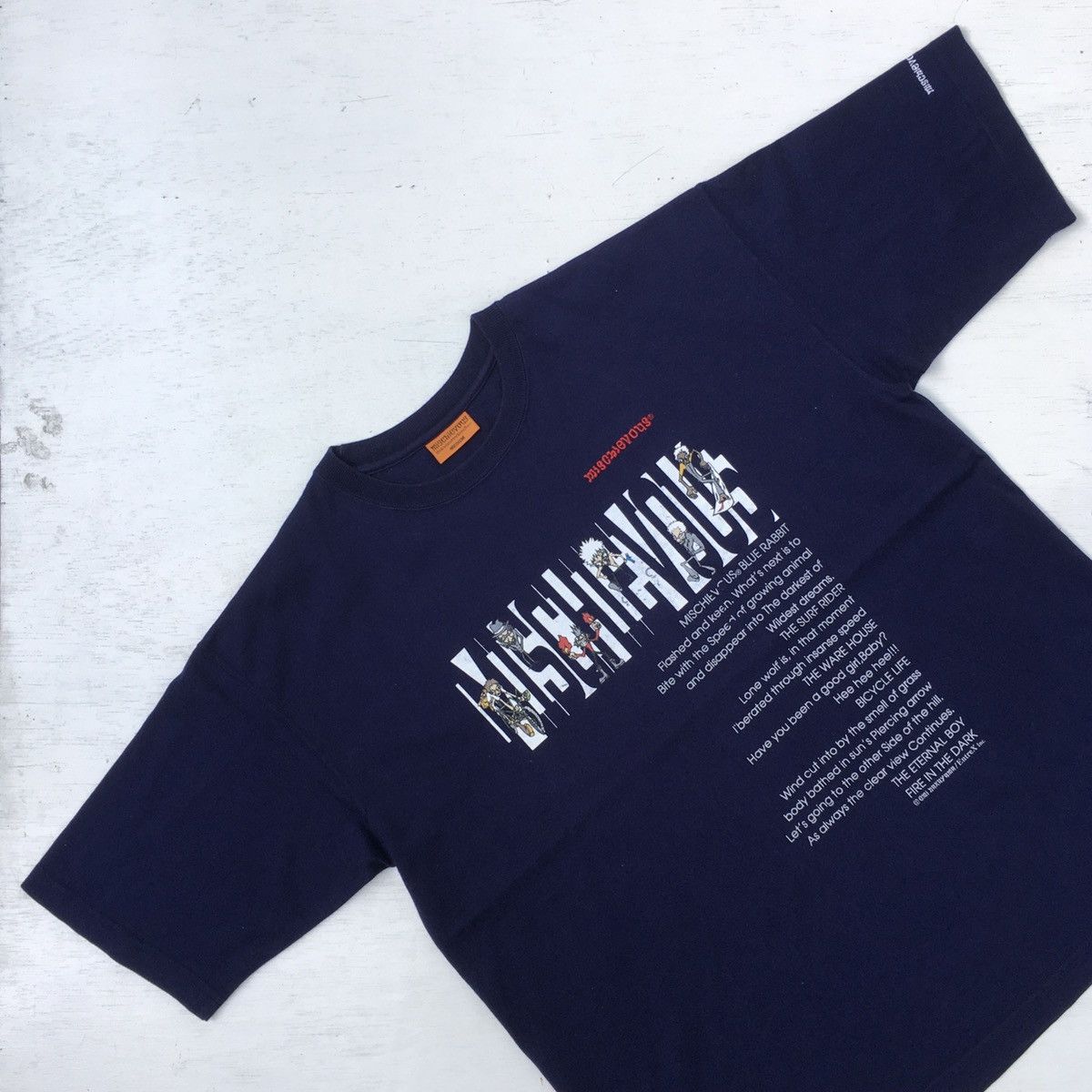 Japanese Brand MISCHIEVOUS T-SHIRT PUNK VERY RARE Size US M / EU 48-50 / 2 - 13 Thumbnail