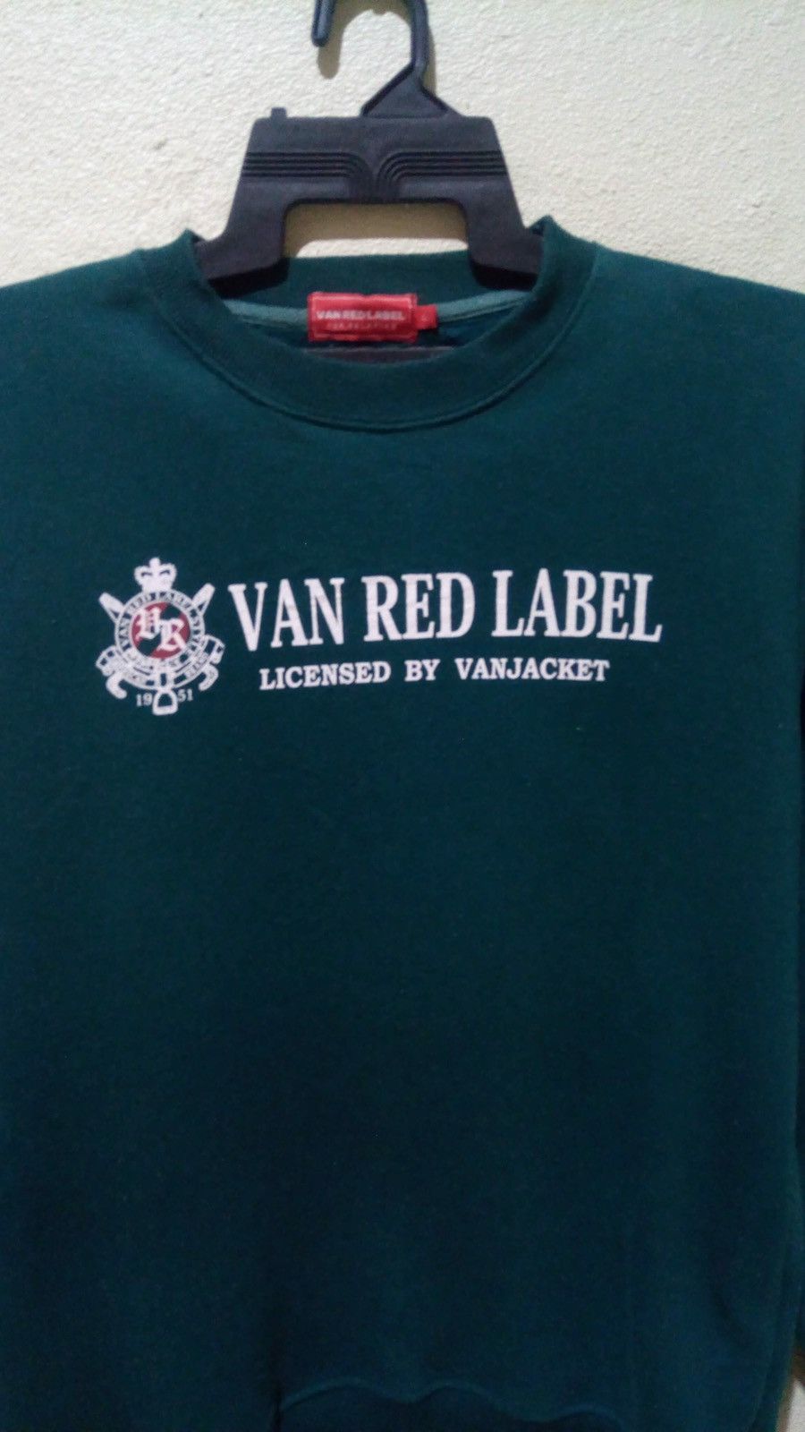 Japanese Brand × Vintage Vintage Van Red Label Pullover sweatshirt size L Size US L / EU 52-54 / 3 - 5 Thumbnail