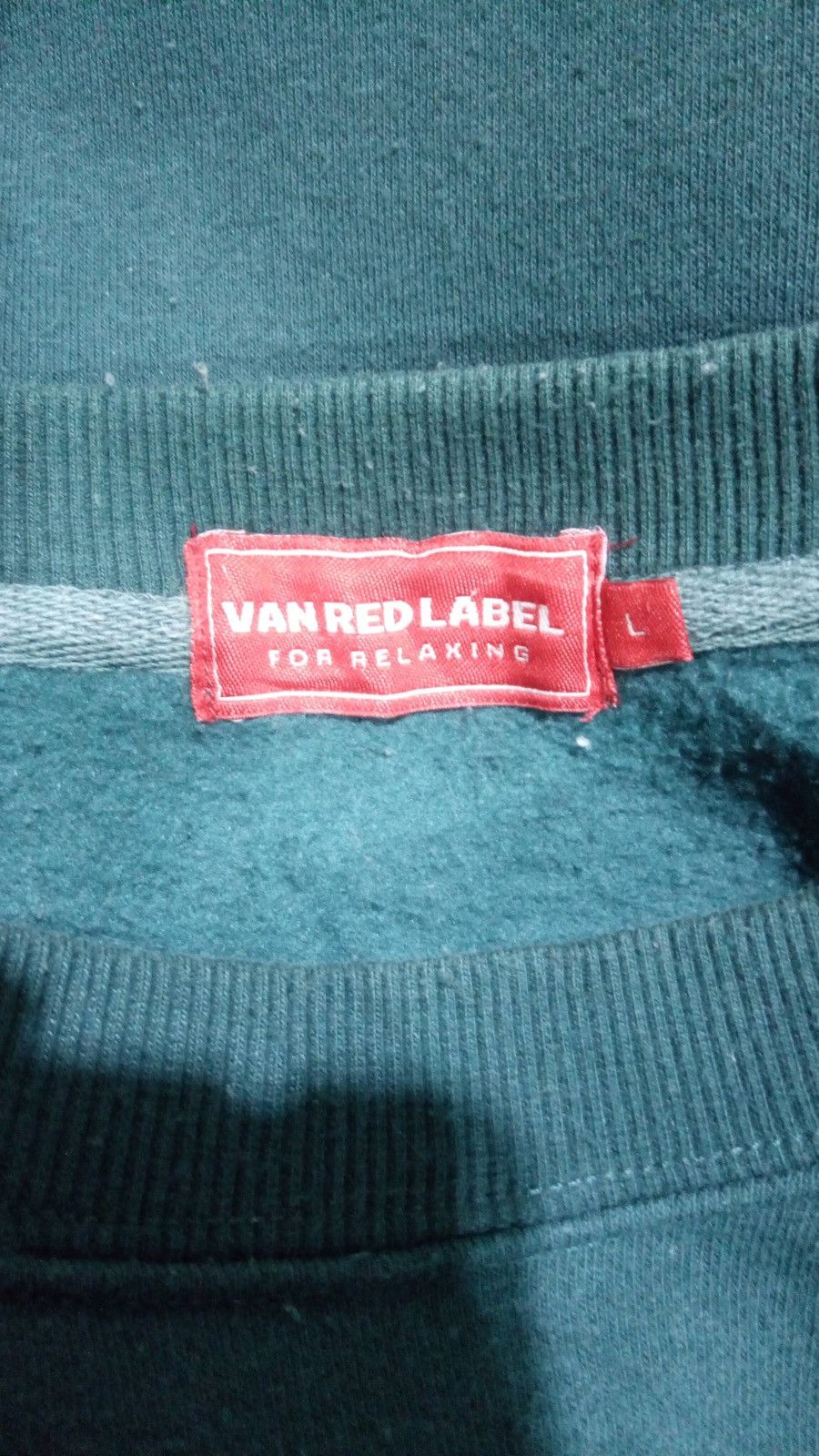 Japanese Brand × Vintage Vintage Van Red Label Pullover sweatshirt size L Size US L / EU 52-54 / 3 - 7 Thumbnail