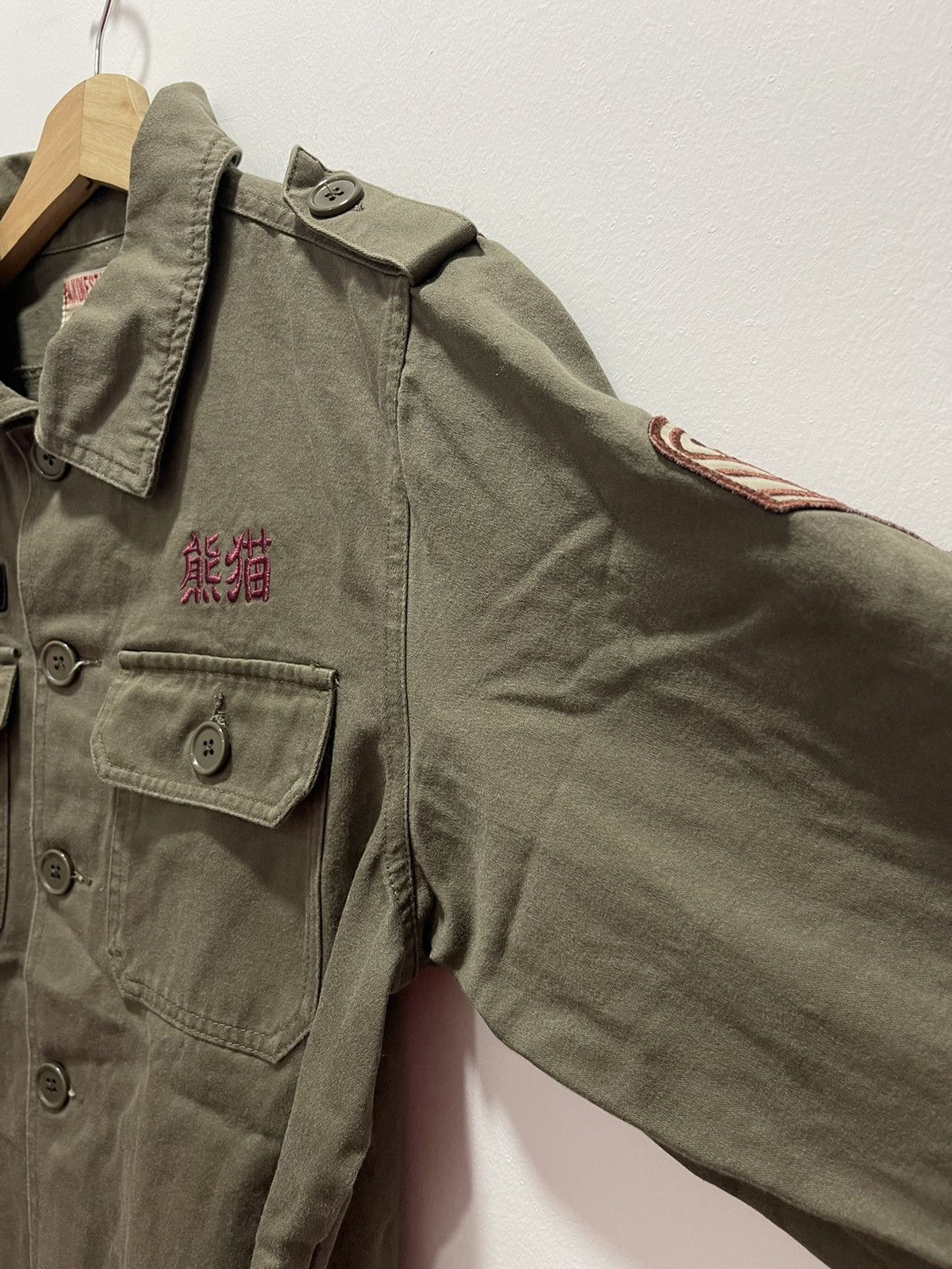 Japanese Brand × Vintage JAPANESE DESIGN PANDIESTA EMBROIDERY SUKAJAN STYLE BUTTON UP Size M / US 6-8 / IT 42-44 - 8 Thumbnail