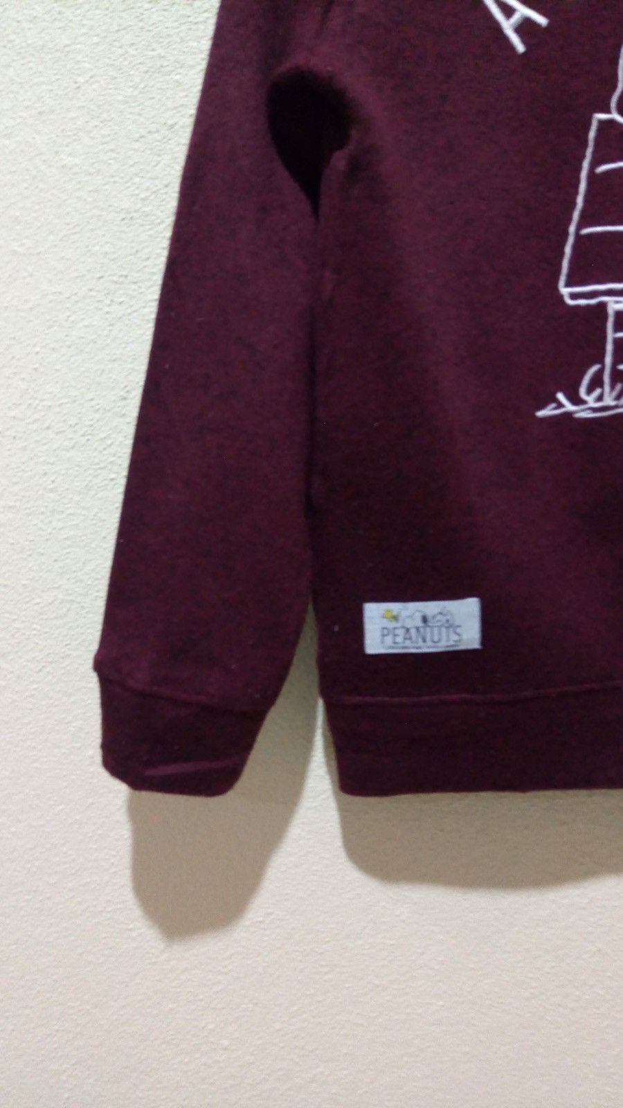 Peanuts × Vintage Peanuts Sweatshirt Spell Out Big Logo size L fits M Size US M / EU 48-50 / 2 - 2 Thumbnail