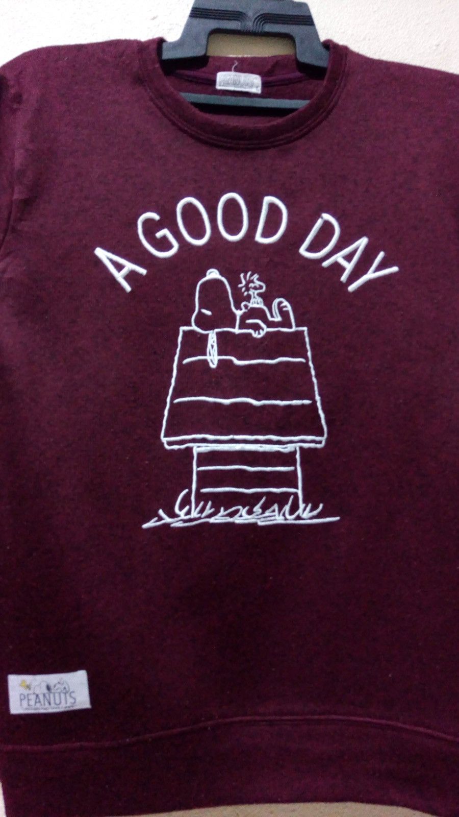 Peanuts × Vintage Peanuts Sweatshirt Spell Out Big Logo size L fits M Size US M / EU 48-50 / 2 - 4 Thumbnail