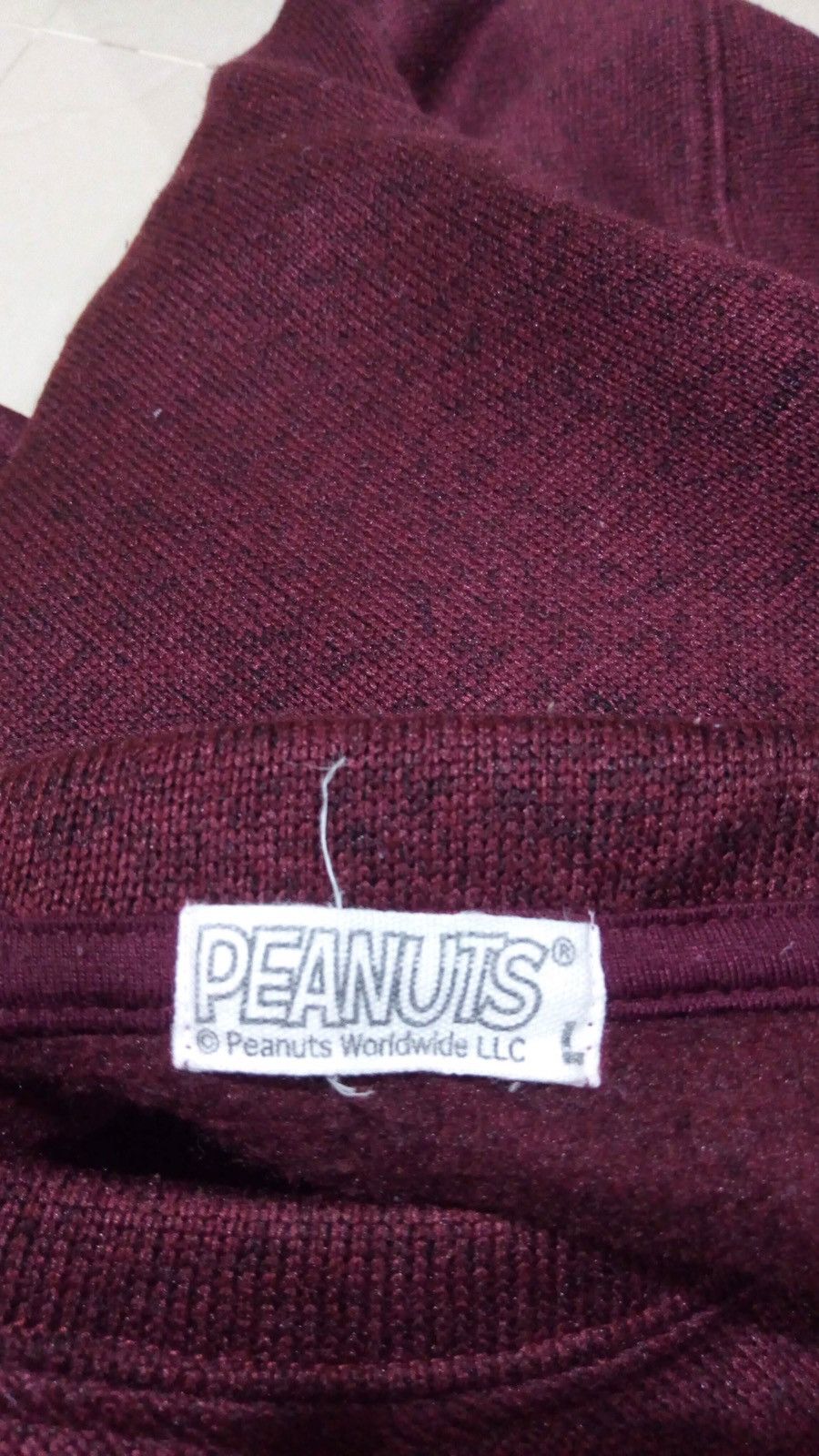 Peanuts × Vintage Peanuts Sweatshirt Spell Out Big Logo size L fits M Size US M / EU 48-50 / 2 - 6 Thumbnail