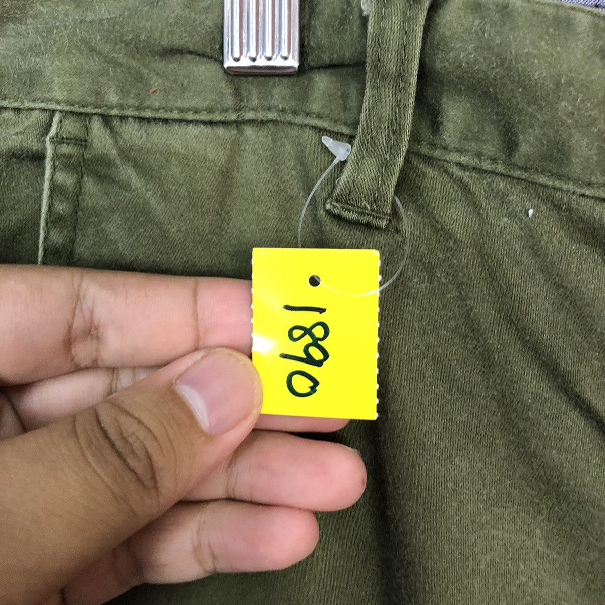 Japanese Brand DL TK Mix Piece Green Cargo Multipocket Pants #1890 Size US 30 / EU 46 - 10 Thumbnail