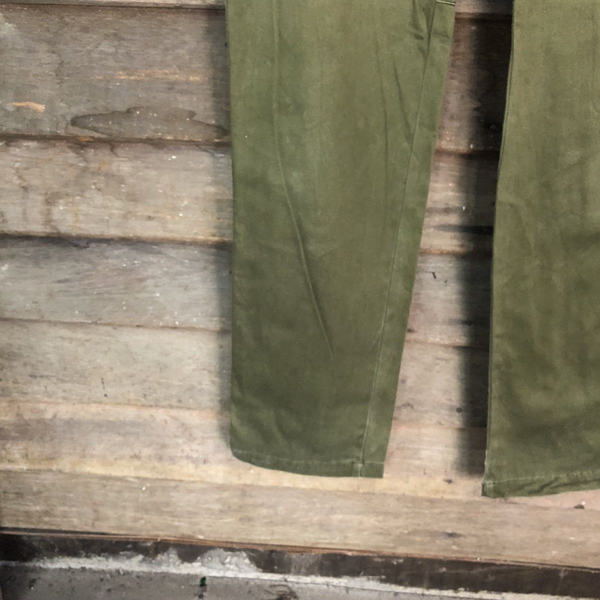 Japanese Brand DL TK Mix Piece Green Cargo Multipocket Pants #1890 Size US 30 / EU 46 - 8 Thumbnail