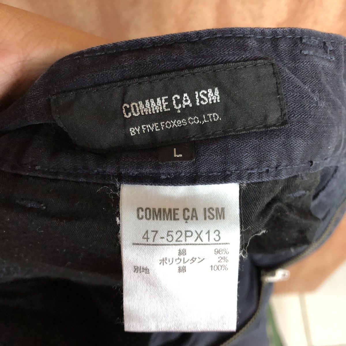 Comme Ca Ism × Japanese Brand DLL Comme Ca Ism Japan checkered Black Cargo Pants #c644 Size US 31 - 10 Thumbnail