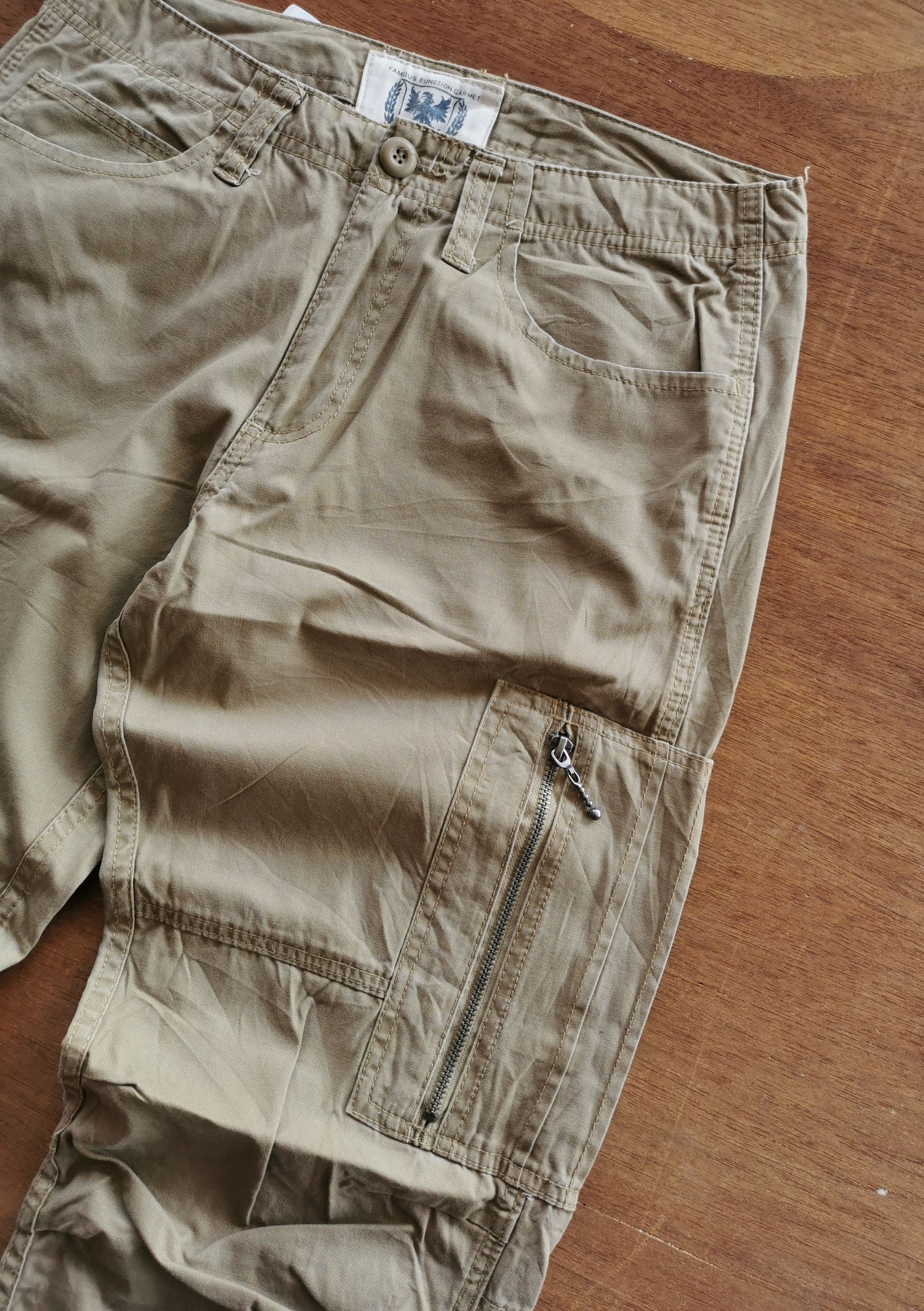 Japanese Brand Free Gate Japan Work Army Cargo Pants W32 Size US 32 / EU 48 - 4 Thumbnail