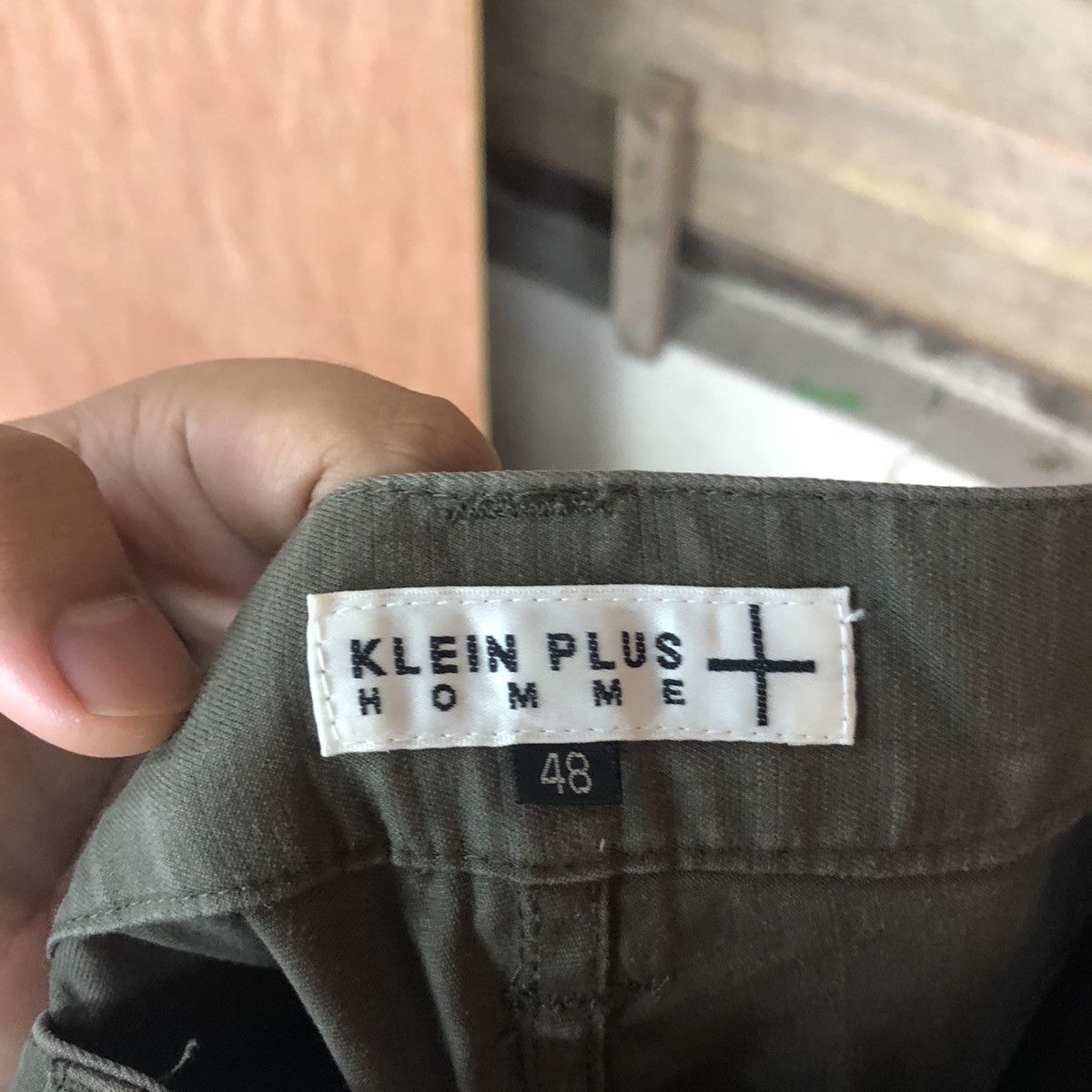Japanese Brand DL Klein Plus Green Cargo Multipocket Pants #1885 Size 32" / US 10 / IT 46 - 15 Thumbnail