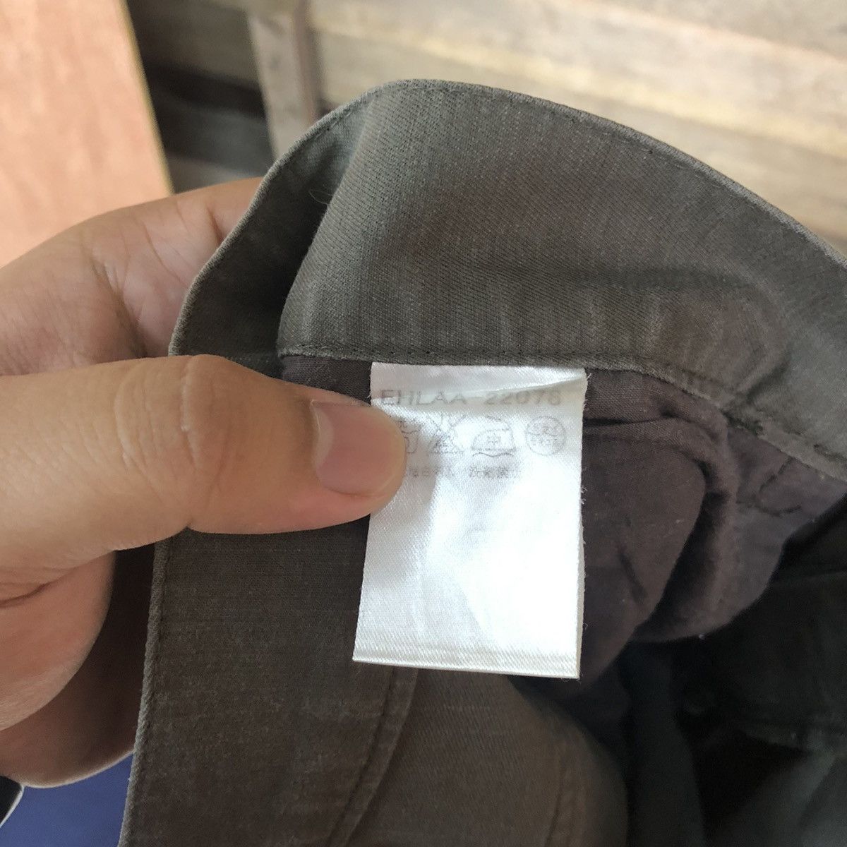 Japanese Brand DL Klein Plus Green Cargo Multipocket Pants #1885 Size 32" / US 10 / IT 46 - 16 Thumbnail