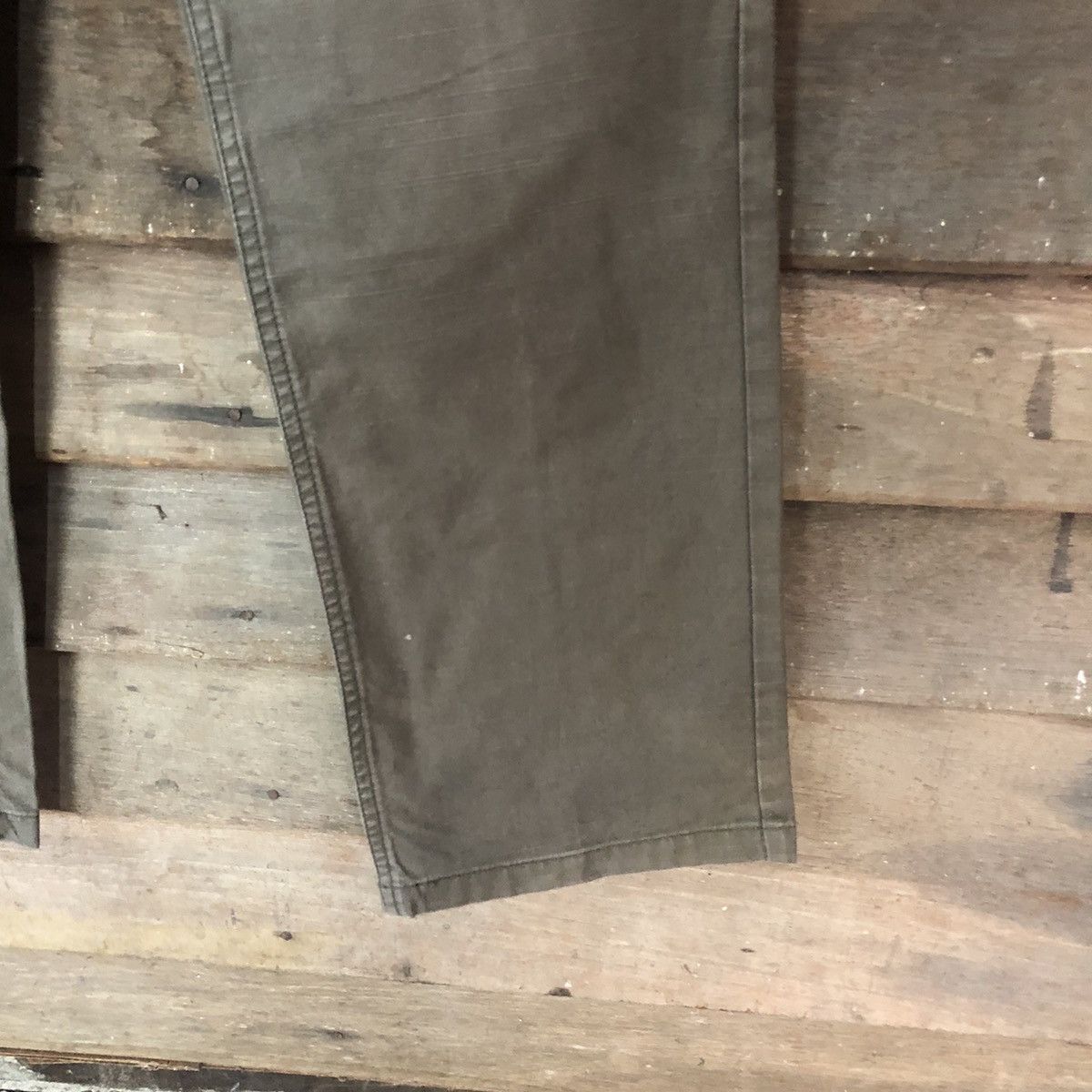 Japanese Brand DL Klein Plus Green Cargo Multipocket Pants #1885 Size 32" / US 10 / IT 46 - 9 Thumbnail