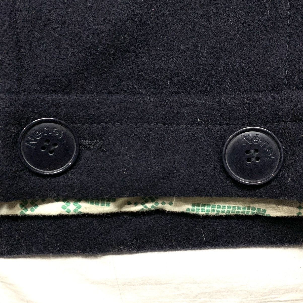 Issey Miyake Vintage Ne-Net By Issey Miyake Wool Duffle Coat Jacket Size US M / EU 48-50 / 2 - 7 Thumbnail