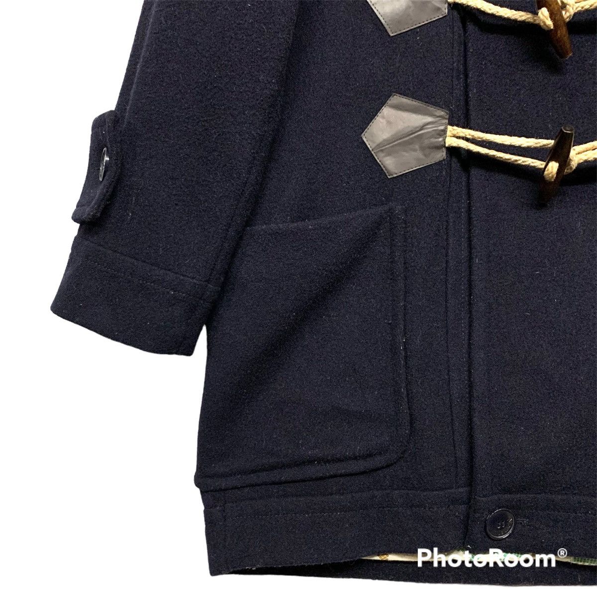 Issey Miyake Vintage Ne-Net By Issey Miyake Wool Duffle Coat Jacket Size US M / EU 48-50 / 2 - 5 Thumbnail