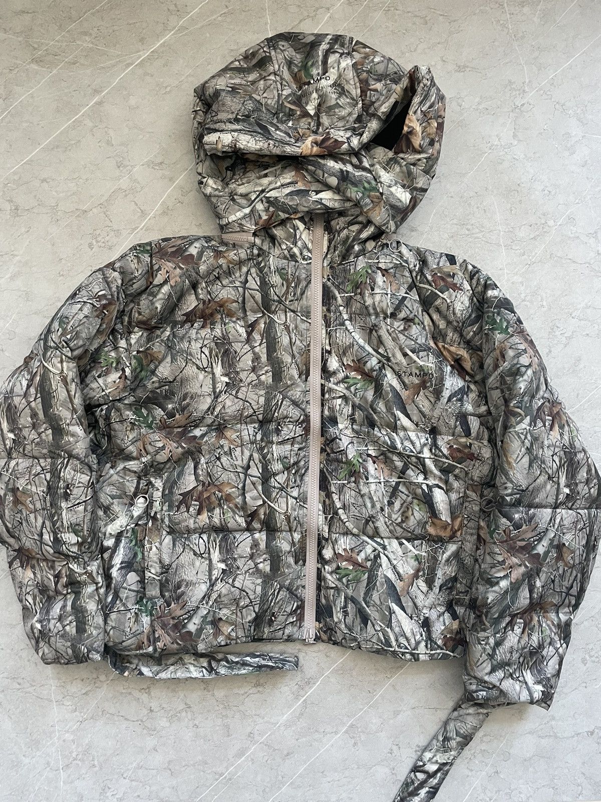 Stampd Stampd tree Camo puffer jacket M Size US M / EU 48-50 / 2 - 2 Thumbnail