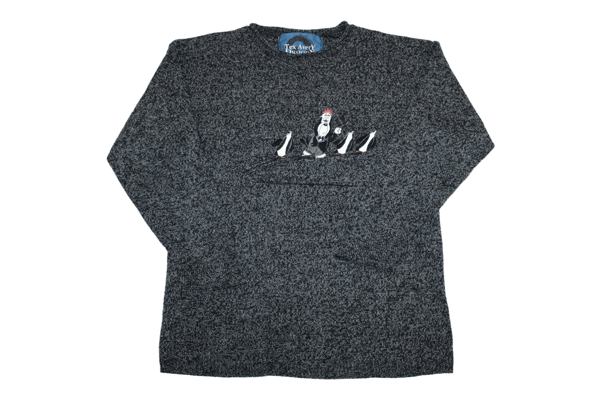 Cartoon Network VTG🔥'94 Tex Avery Studio Aventures Droopy Knit Sweater Size US M / EU 48-50 / 2 - 1 Preview
