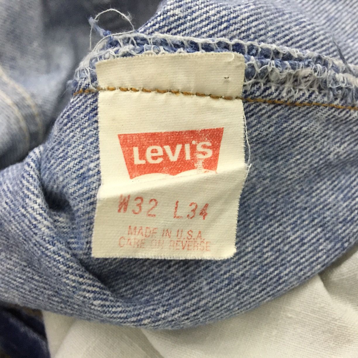 Levi's × Vintage Vintage Levis 501 Jeans Size W31x33 Size US 31 - 6 Thumbnail