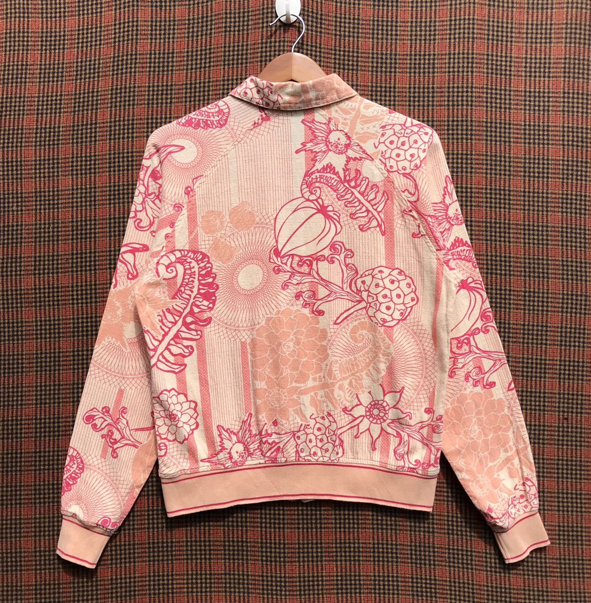 Diesel × Vintage Vintage Diesel Jacket Flower Full Print Diesel Lampo Zip Size S / US 4 / IT 40 - 2 Thumbnail