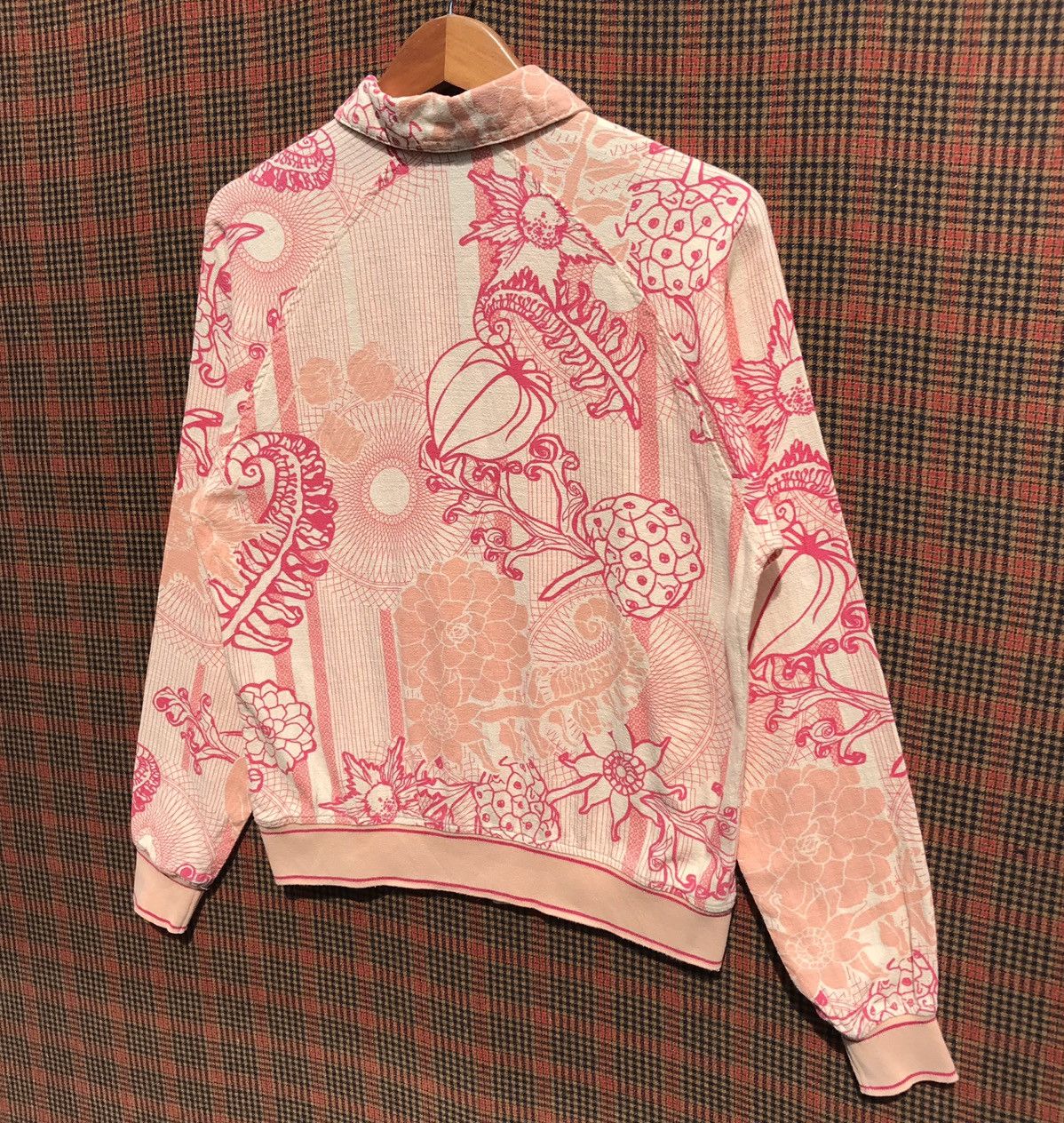 Diesel × Vintage Vintage Diesel Jacket Flower Full Print Diesel Lampo Zip Size S / US 4 / IT 40 - 5 Thumbnail