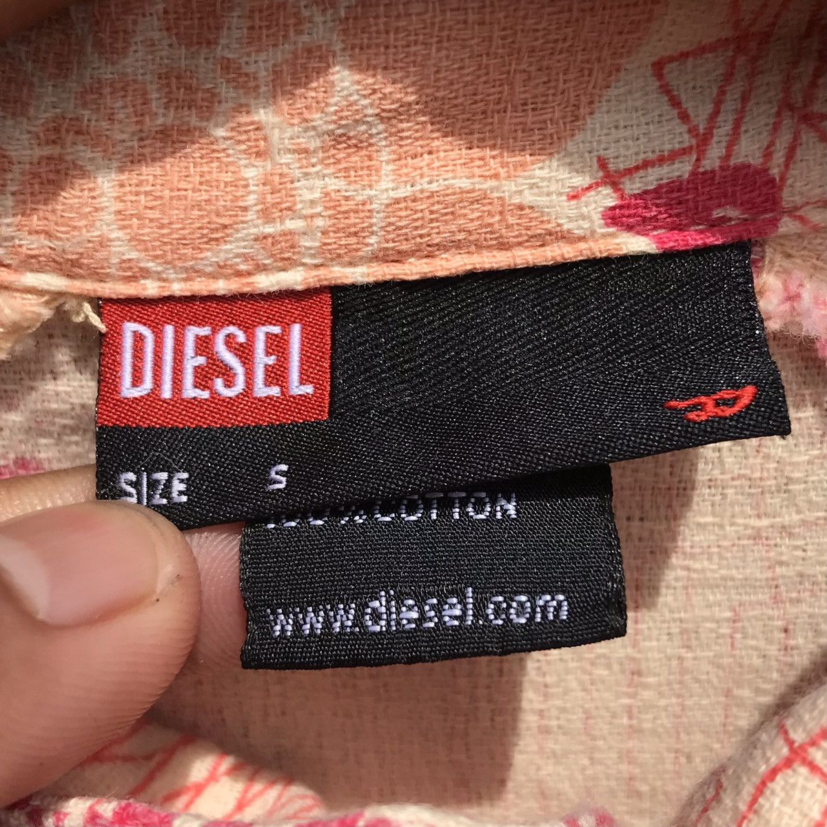 Diesel × Vintage Vintage Diesel Jacket Flower Full Print Diesel Lampo Zip Size S / US 4 / IT 40 - 17 Thumbnail