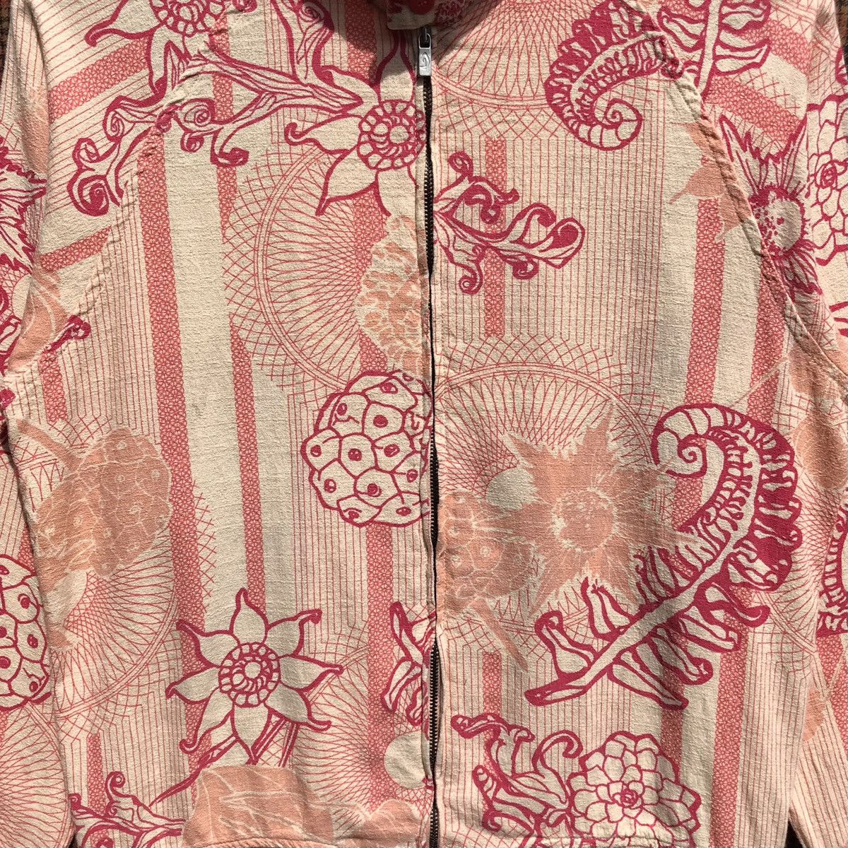 Diesel × Vintage Vintage Diesel Jacket Flower Full Print Diesel Lampo Zip Size S / US 4 / IT 40 - 10 Thumbnail