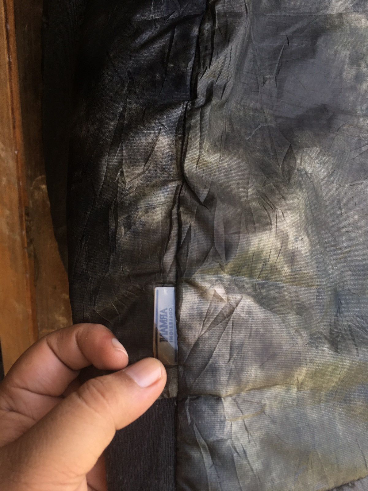 Armani Rare design ARMANI COLLEZIONI Acid wash design puffer jacket Size US L / EU 52-54 / 3 - 6 Thumbnail