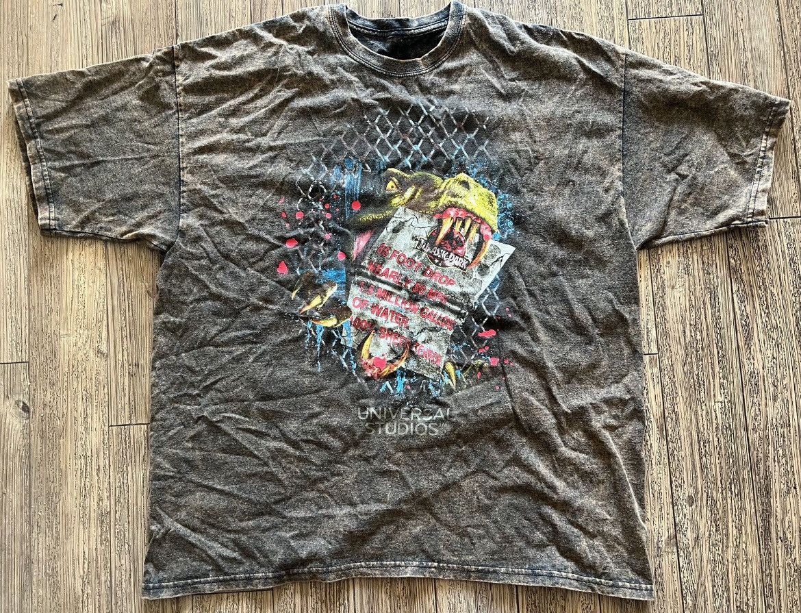 Vintage Jurassic Park The Ride Universal Studios shirt 2XL