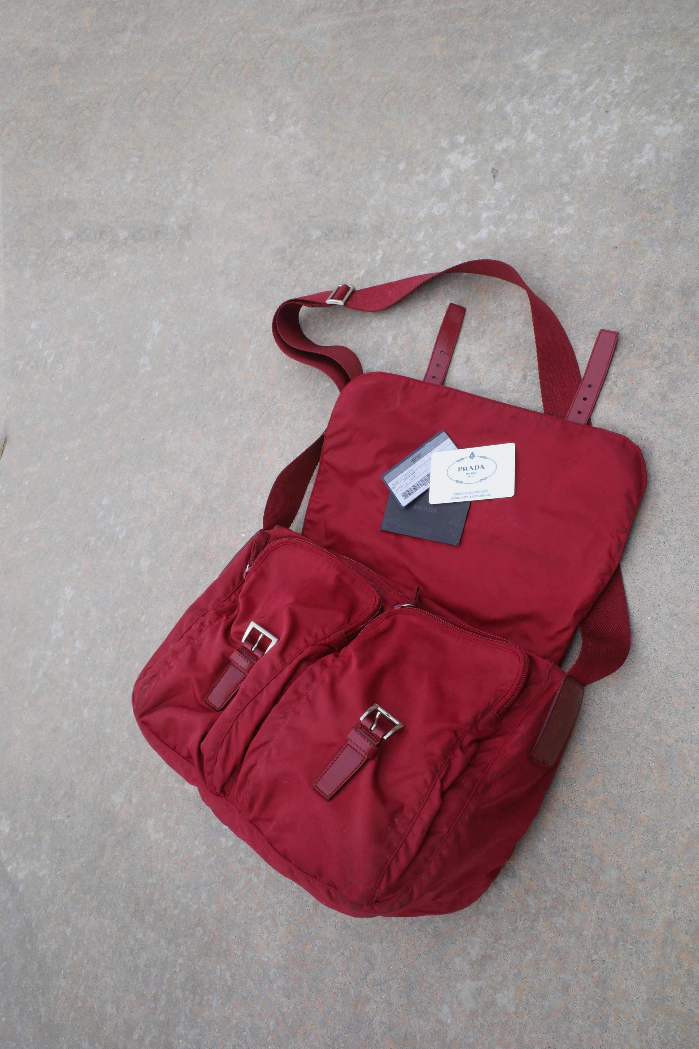 Prada RARE Prada BORSA IN TESSUTO B1738 Grailed