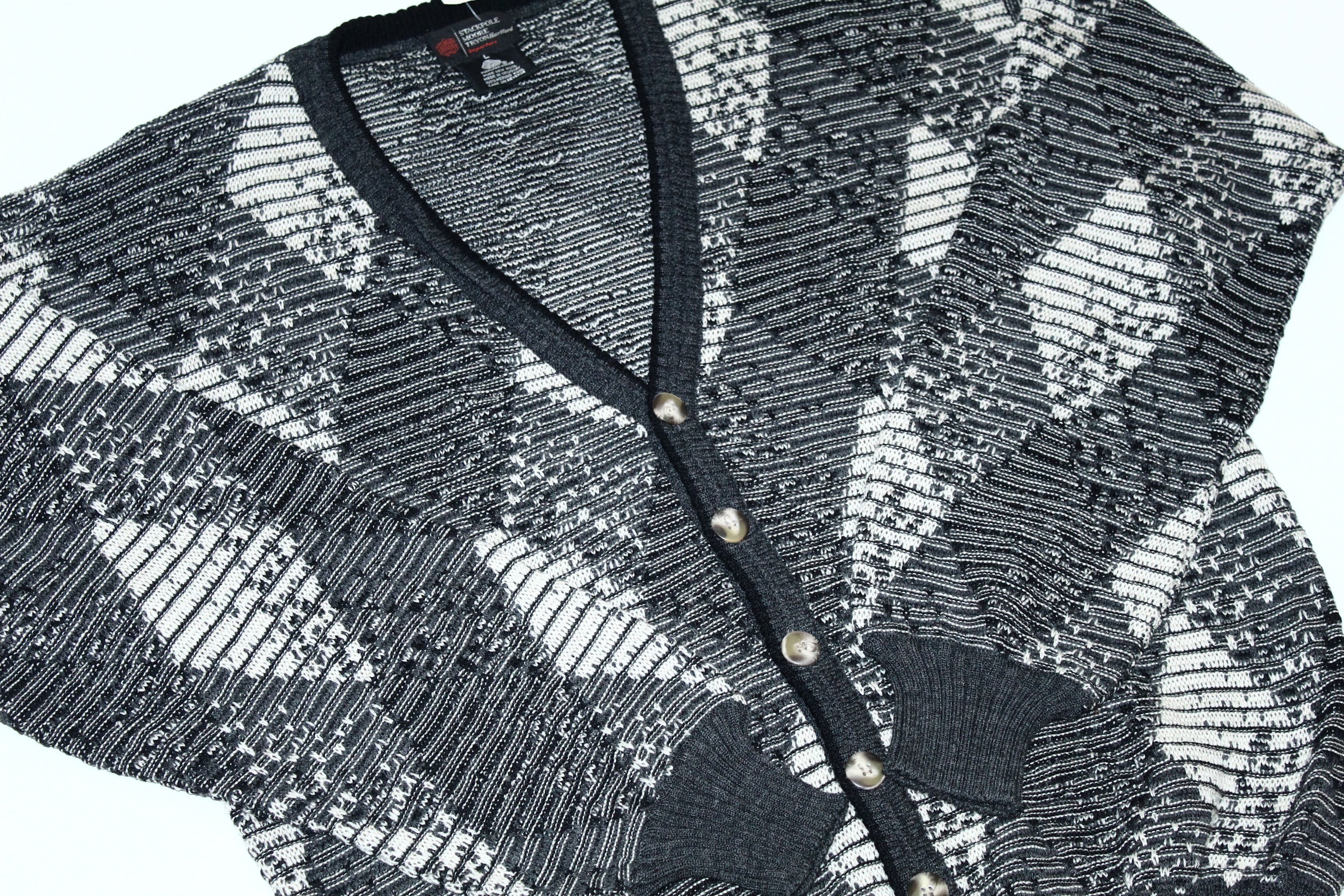 Hartford VTG Stackpole Moore Tryon Hartford Cable Knit Baggy Cardigan Size US L / EU 52-54 / 3 - 6 Thumbnail