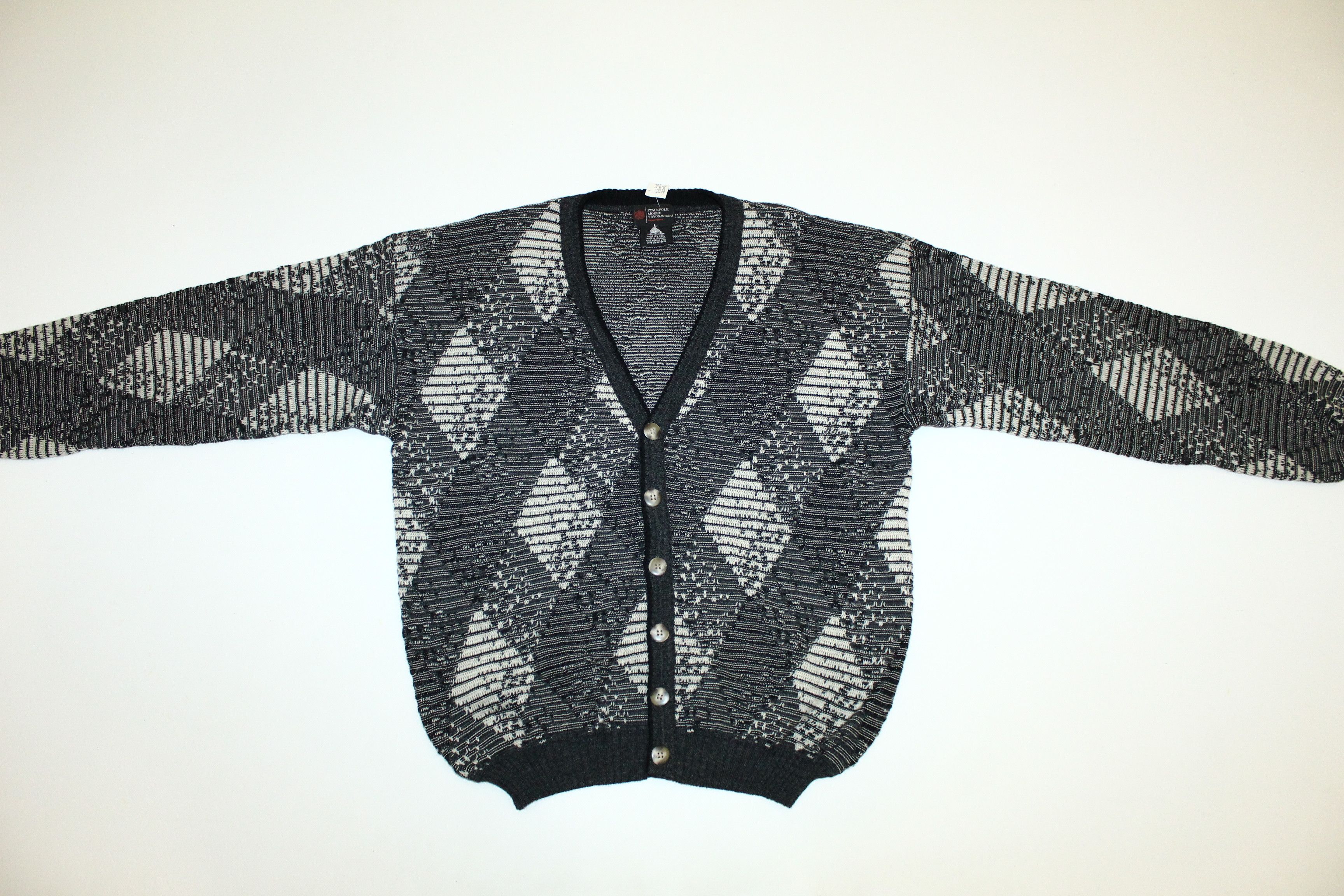 Hartford VTG Stackpole Moore Tryon Hartford Cable Knit Baggy Cardigan Size US L / EU 52-54 / 3 - 7 Thumbnail