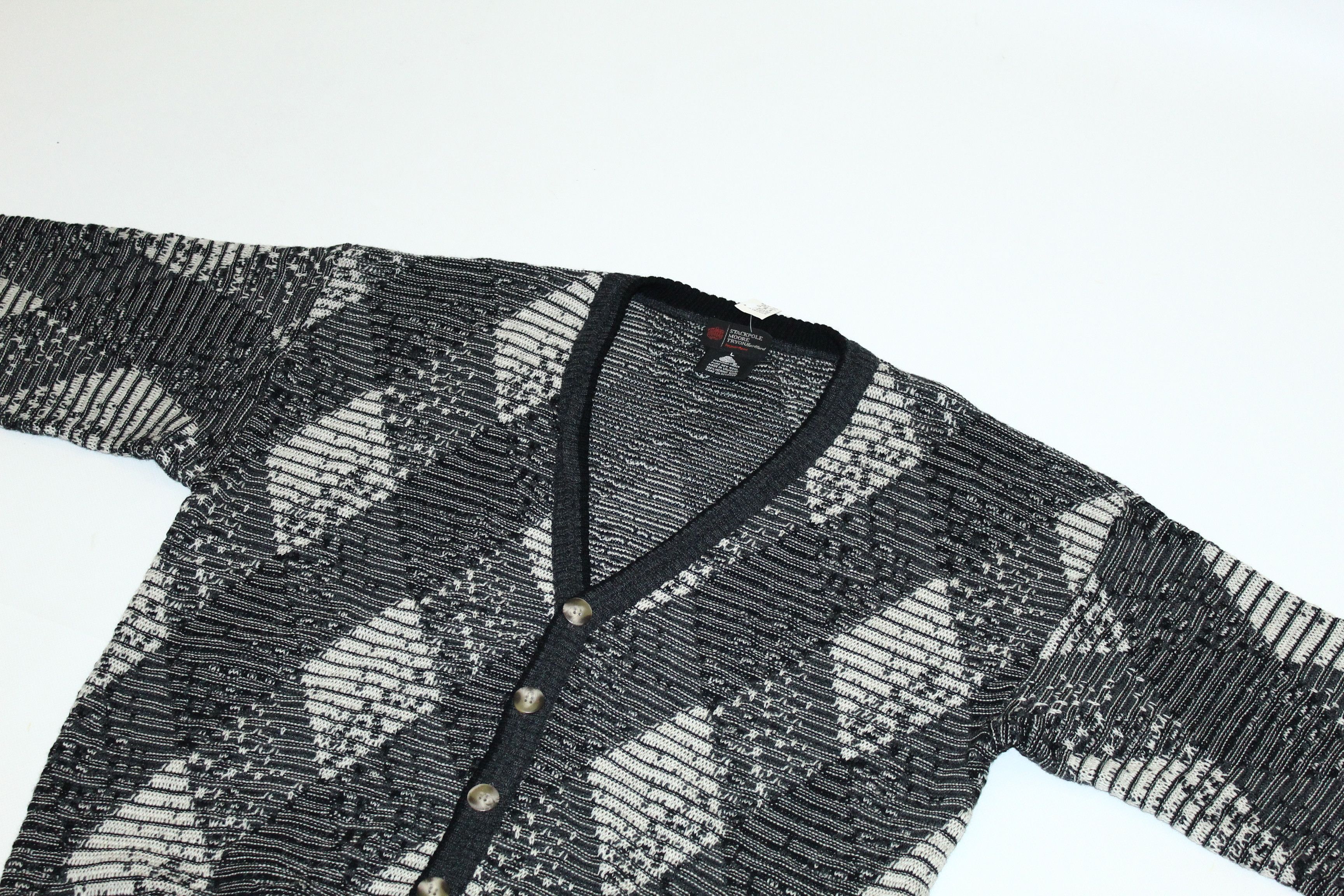 Hartford VTG Stackpole Moore Tryon Hartford Cable Knit Baggy Cardigan Size US L / EU 52-54 / 3 - 2 Thumbnail