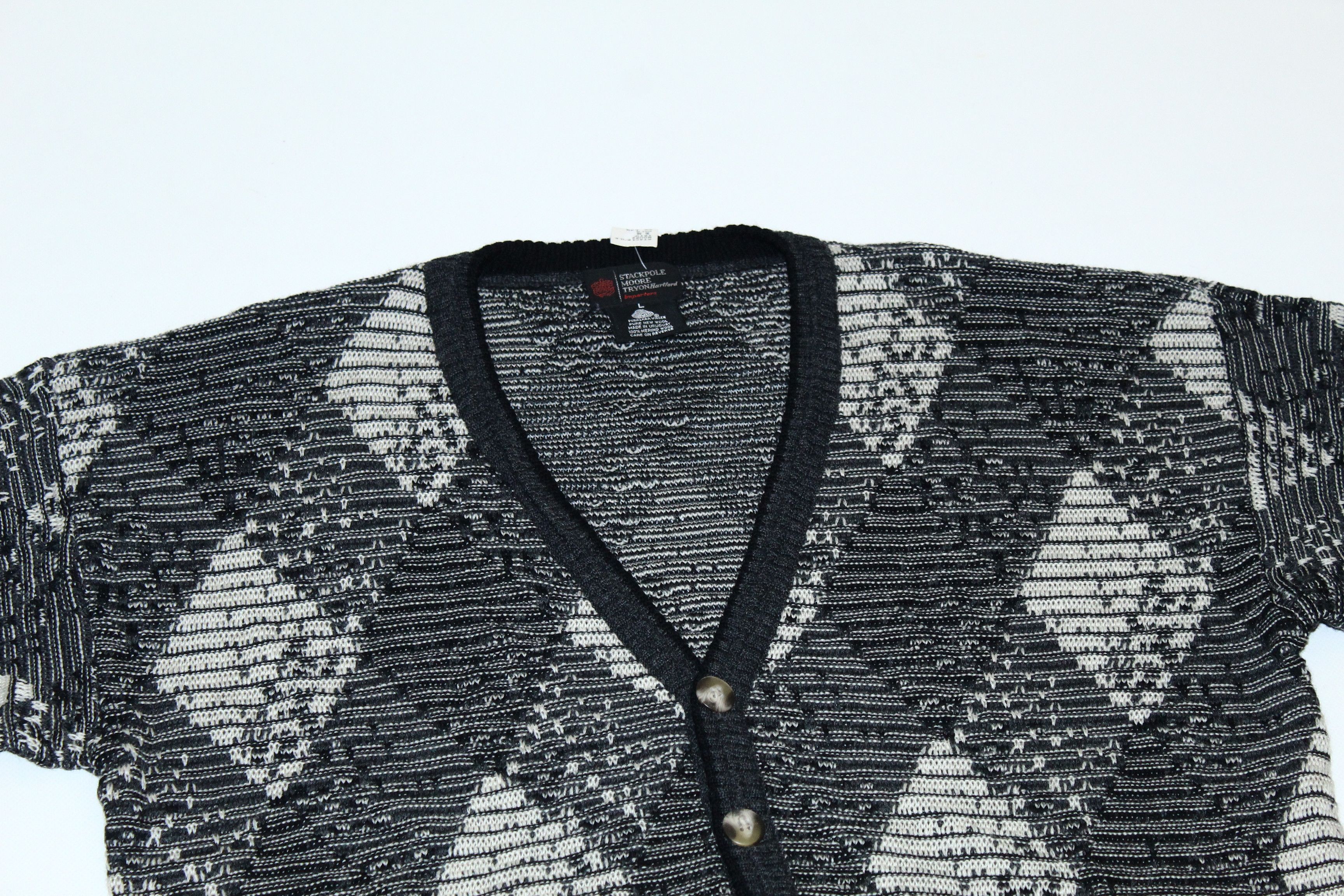 Hartford VTG Stackpole Moore Tryon Hartford Cable Knit Baggy Cardigan Size US L / EU 52-54 / 3 - 9 Thumbnail