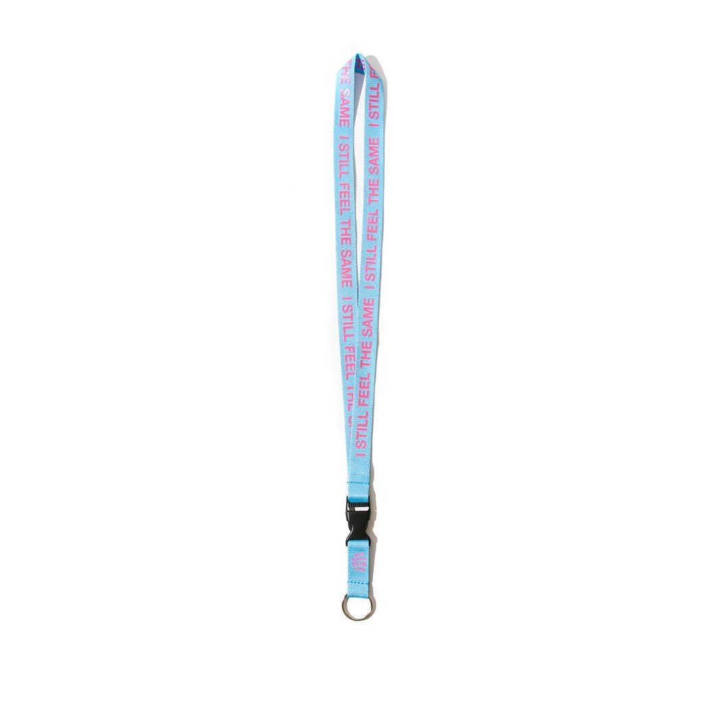 Anti Social Social Club DS ASSC Pink Logo Choke yourself Blue Lanyard keychain Size ONE SIZE - 2 Thumbnail