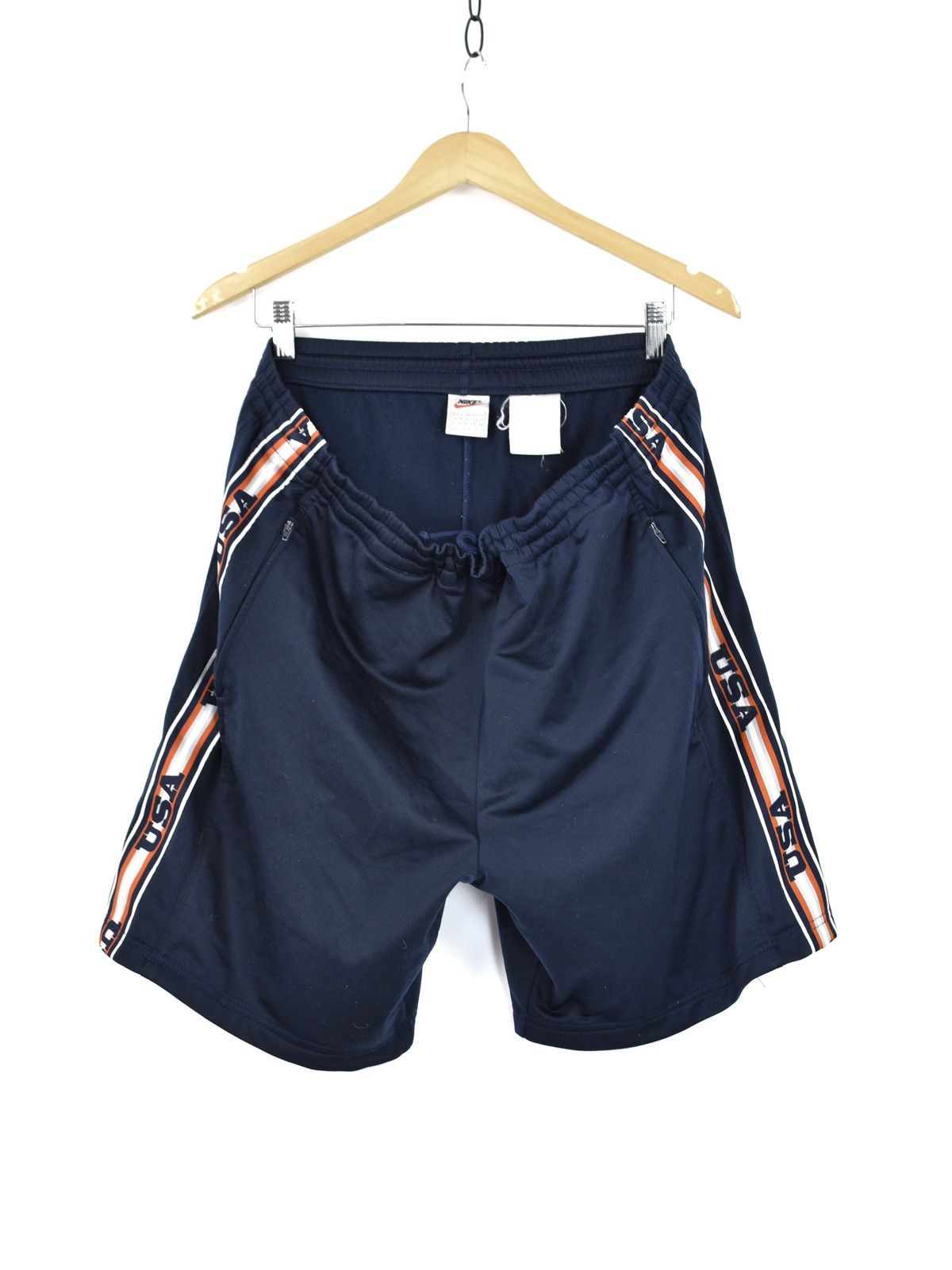 Nike 90S Vintage Nike USA Shorts Size M - L Size US 34 / EU 50 - 2 Thumbnail